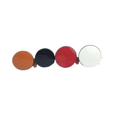 DEMULAX, for VW, for Polo, 2011-2018 Tankdeckel Tankklappe 6R0809857D 6R0 809 857D Tankdeckel für Fahrzeuge(Orange) von DEMULAX