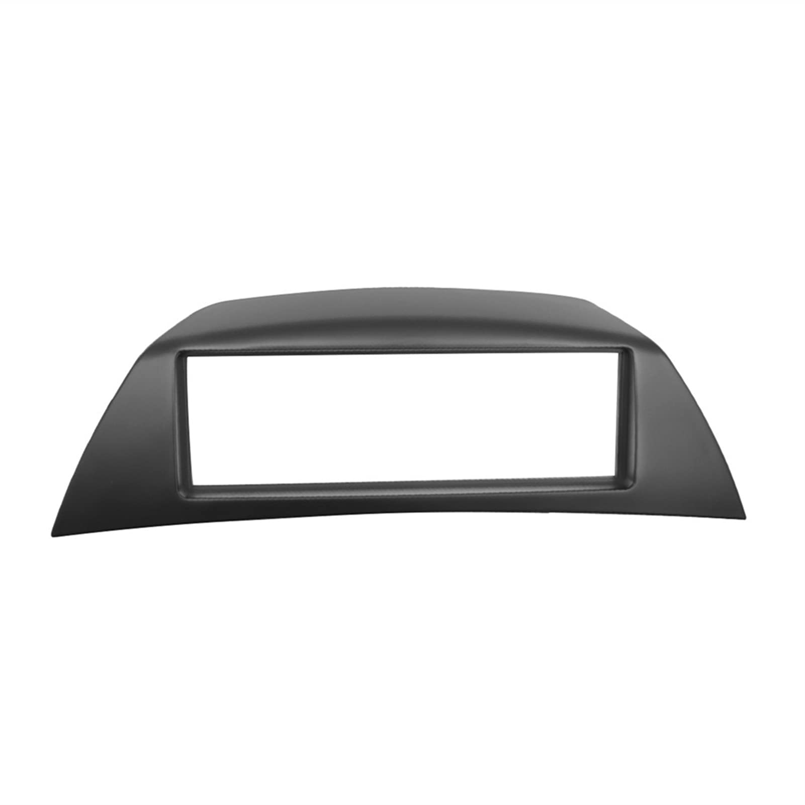 DEMULAX 1 Din Autoradio Facia DVD Stereo CD Panel Dash Kit Trim Fascia Armaturenbrett Rahmen Schwarz, for Renault, Laguna III 2007 Fahrzeug-Radio-Verkleidungsset von DEMULAX