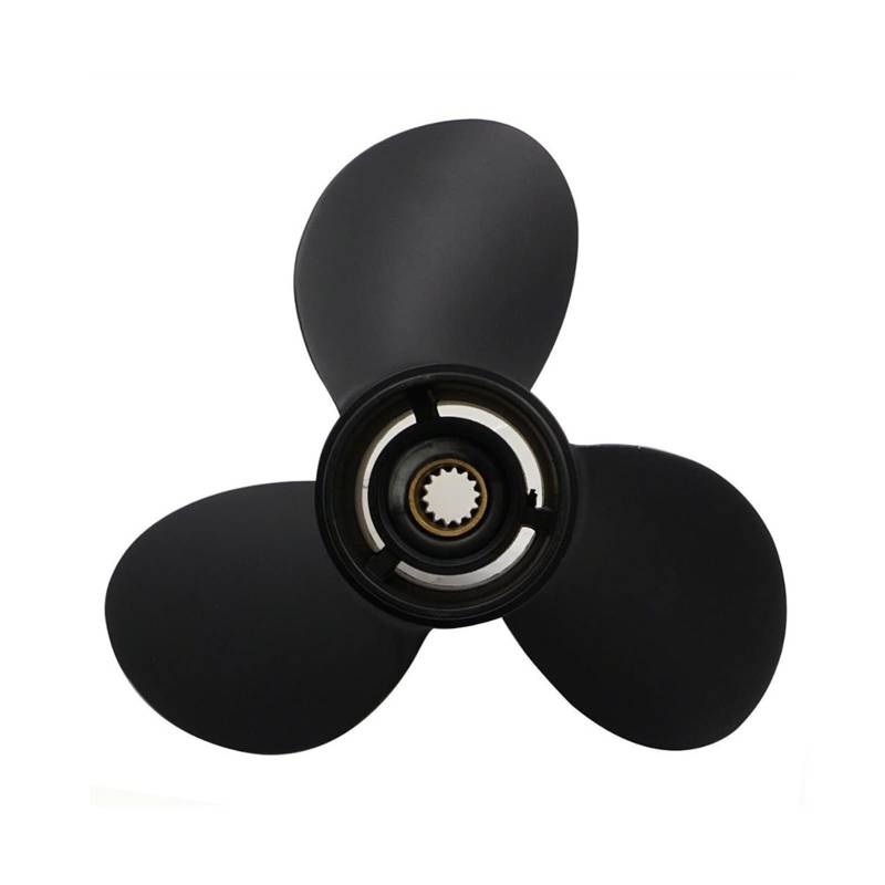 DEMULAX 10 1/4x15 15-35hp, for Zongshen, Selva Propeller 14 Zähne Alluminium Propeller Bootszubehör Marine Propeller Ersatz-Außenbordpropeller von DEMULAX