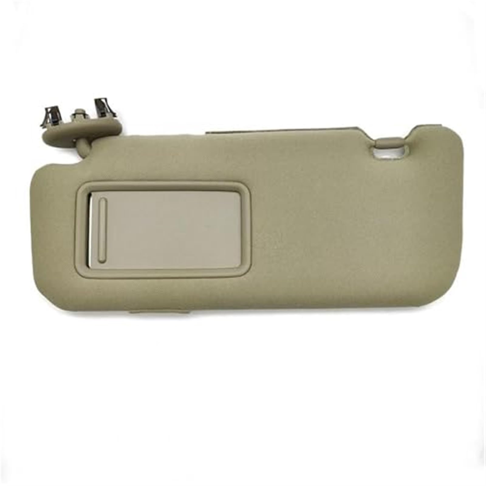 DEMULAX 1PC Auto-Innensonnenblende mit Spiegel, for Toyota, for Auris, for Corolla, 2007-2013 Beige Auto-Sonnenblenden-Seitenschutz(Beige Right) von DEMULAX