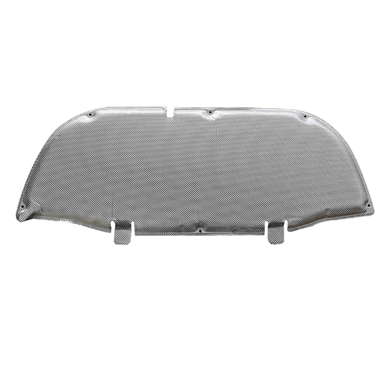 DEMULAX 1pc Auto Front Motorhaube Schall Wärmedämmung Baumwolle Pad, for Toyota, for Corolla Cross 2020-2022 Wärmedämmung der Motorhaube(Silver) von DEMULAX