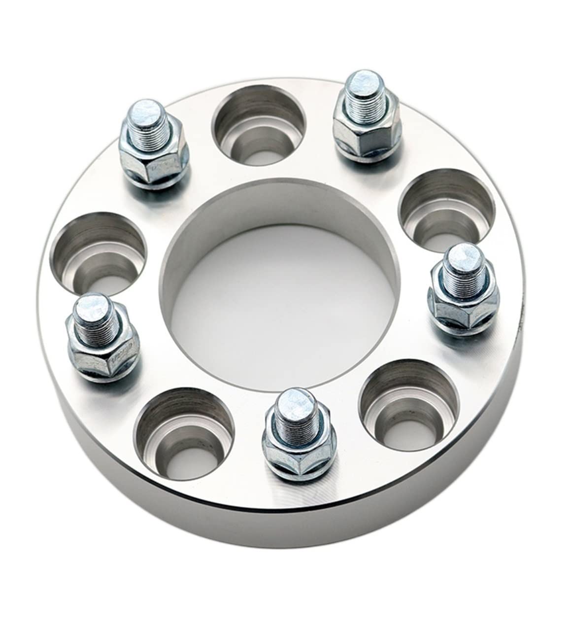 DEMULAX 2/4 stück Spurverbreiterung Adapter 5 Lug 20 30 35 40mm PCD 5x114,3 CB 71,6mm, for Jeep, Wrangler Cherokee Liberty M1/2 Adapter für Auto-Radabstandshalter(4PCS 30mm Silver) von DEMULAX