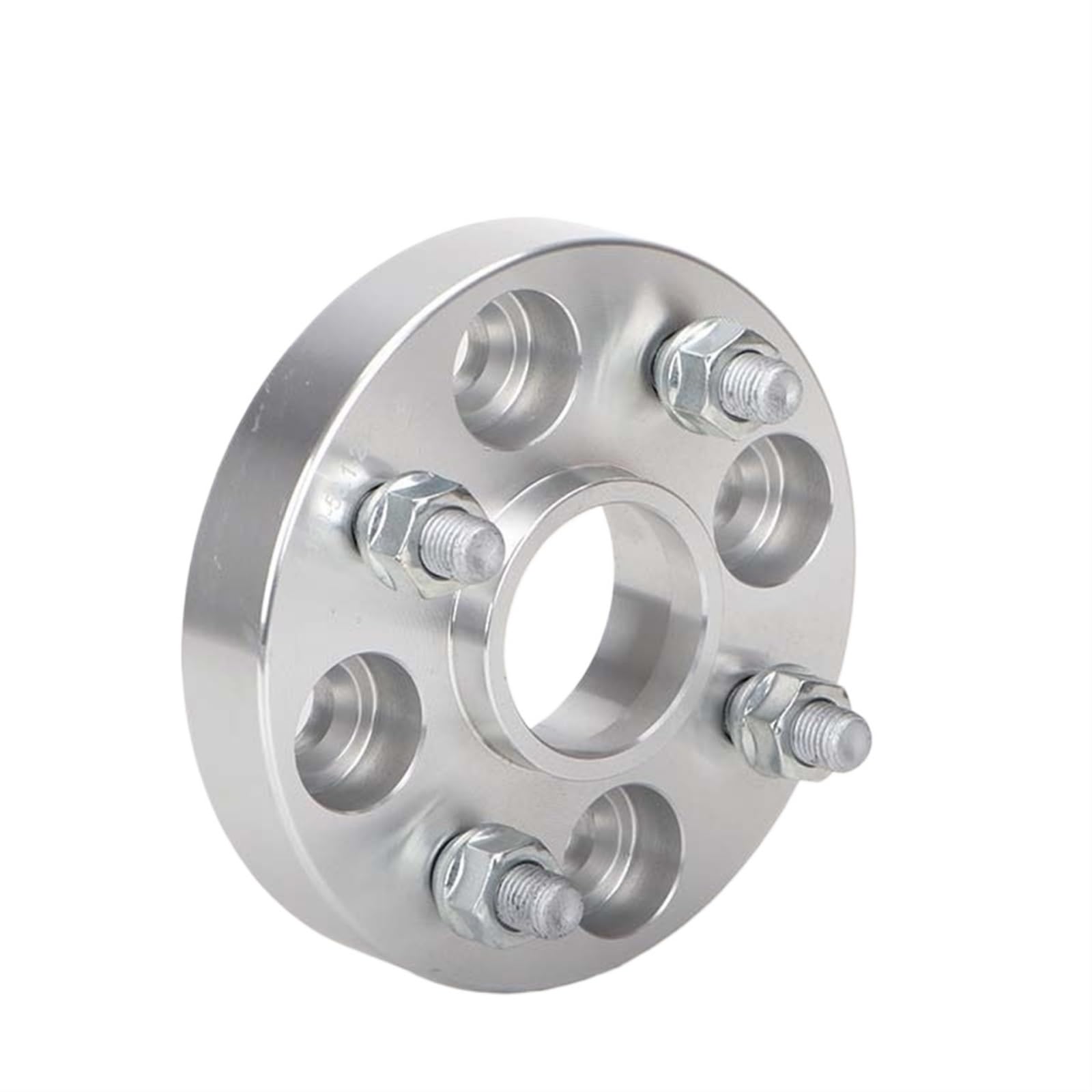 DEMULAX 2 4 stück PCD 4x 114,3 15 20 25 30 35mm Hubcentric 60,1mm mutter 12 * 1,5 rad spacer adapter Spurverbreiterungen für Autos(2PCS 20mm Silver) von DEMULAX