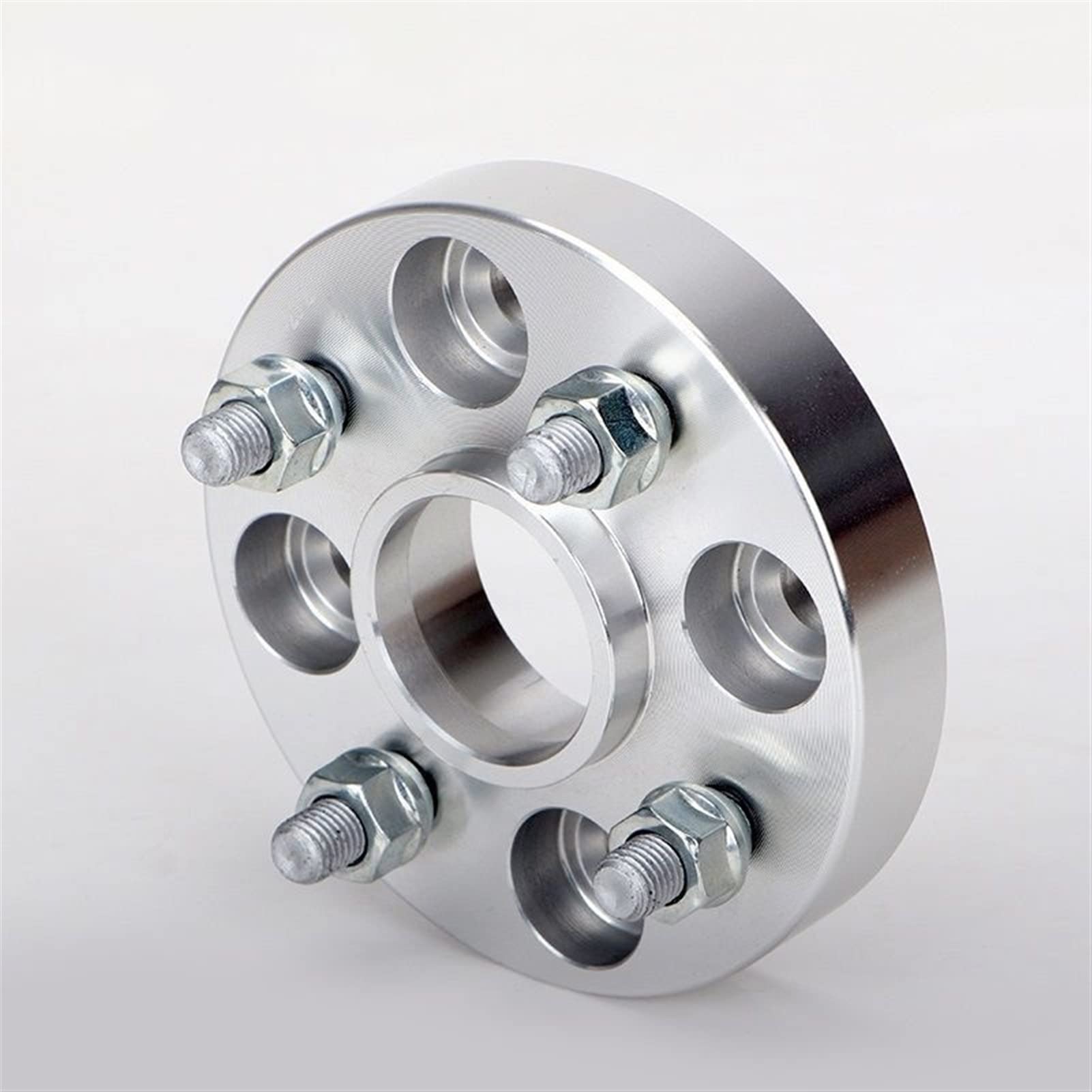 DEMULAX 2 4 stück PCD 5x108 CB 63,4mm Aluminium Rad Spacer Adapter 5 Lug Geeignet, for Ford, for Volvo, Serie 15 20 25 30 40mm Adapter für Auto-Radabstandshalter(4PCS 35mm Silver) von DEMULAX