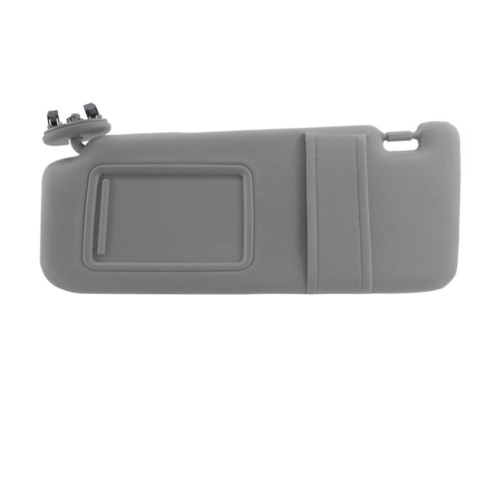 DEMULAX 2 Stück Auto Sonnenblende Sonnenschirm ohne Schiebedach Fahrer Beifahrerseite rechts Links Organizer, for Toyota, for Camry 2007–2011 Sonnenblende für den Autoinnenraum(Gray Left) von DEMULAX