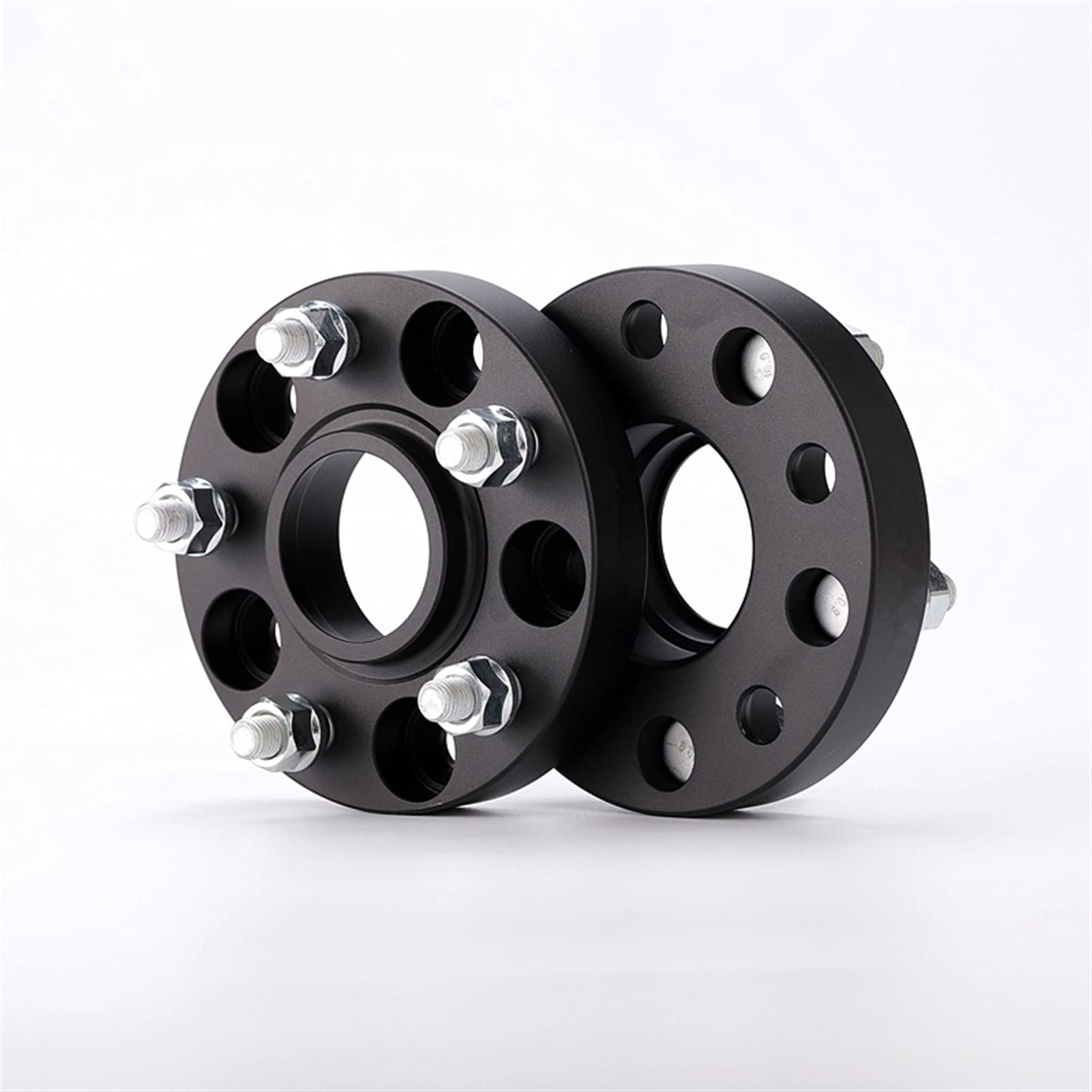 DEMULAX 2 Stück PCD 5x127 CB 71,5 mm Spurverbreiterung, for Jeep, Commander Gladiator Grand Cherokee Wrangler, for Chrysler, Pacifica Voyager Spurverbreiterungen für Autos(Black spacer 35mm) von DEMULAX