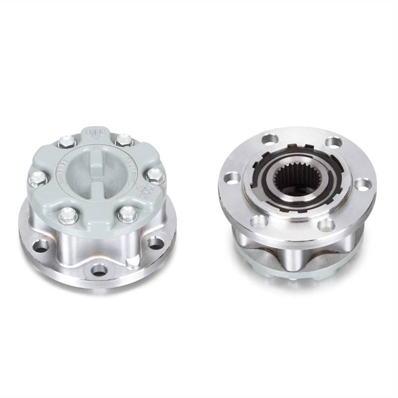 DEMULAX 2 stück Freies Rad Locking Hubs, for Mitsubishi, Pajero Triton L200 4x4 Montero 1990-2000 B011 MD886389 Auto-Freilauf-Sperrnabe von DEMULAX