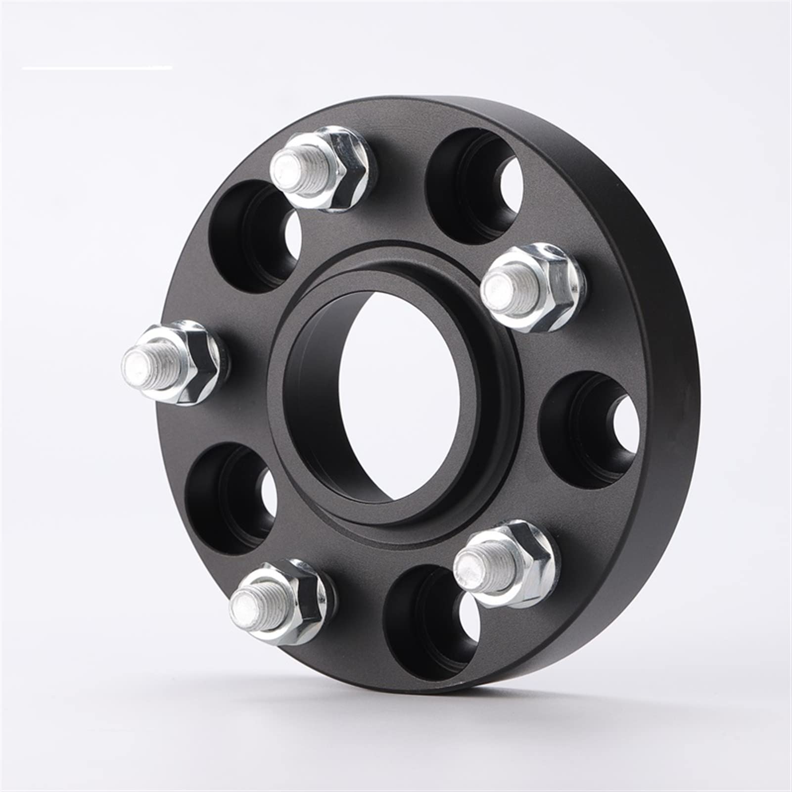 DEMULAX 2 stück PCD 5x114,3 PCD CB 71,6 Mm Rad Spacer Adapter, for Jeep, Wrangler Cherokee Liberty, for Chrysler, Geschmiedet Aluminium Legierung Spurverbreiterungen für Autos(2PC black-30mm) von DEMULAX