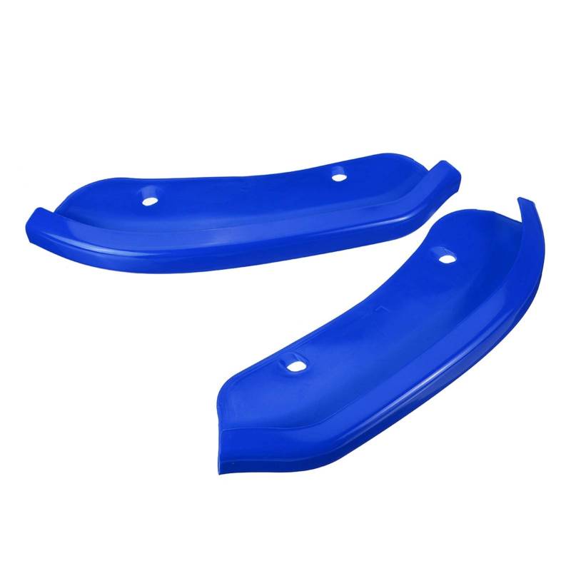 DEMULAX 2-teiliges Auto-Frontstoßstangen-Lippensplitter-Schutz-Diffusor-Spoiler-Seitenschutzabdeckung, for Dodge, Challenger SRT Scat Pack 2015-2020 Stoßstangenspoiler(Blue) von DEMULAX