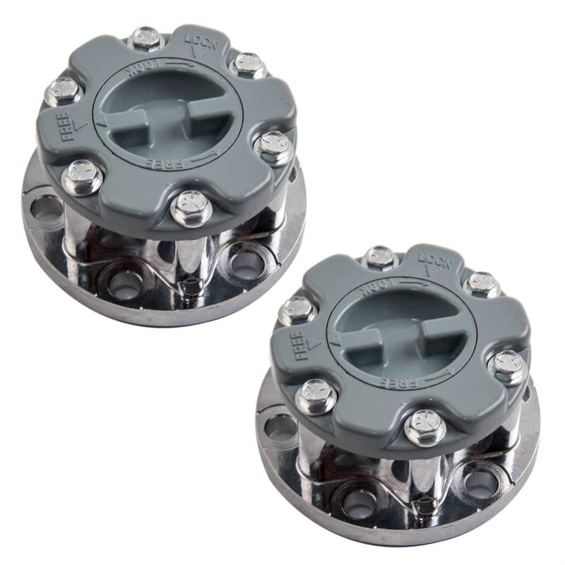 DEMULAX 2PCS Freilaufnabensperre Manuelle Sperre 28 Spline, for Mitsubishi, Montero Pajero Triton L200 4x4 1990-2000 MD886389 Auto-Freilauf-Sperrnabe von DEMULAX