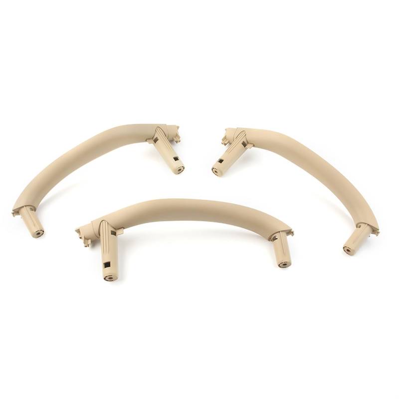 DEMULAX 3 Teile/Satz RHD Nur Auto Innen Innen Tür Pull Griff Trim Abdeckung, for, for X5 X6 F15 F16 2014 2015 2016 2017 2018 Beige Fahrzeug-Innentürgriff von DEMULAX