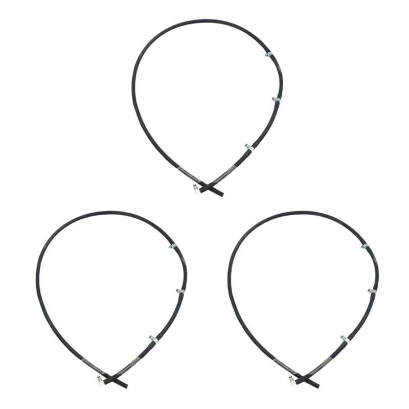 DEMULAX 3X Kraftstoffrücklaufrohr, Kraftstoffeinspritzventil-Leckschlauch, for Hyundai, 31471-4A440 314714A440 Kraftstoff-Überlaufschlauch von DEMULAX