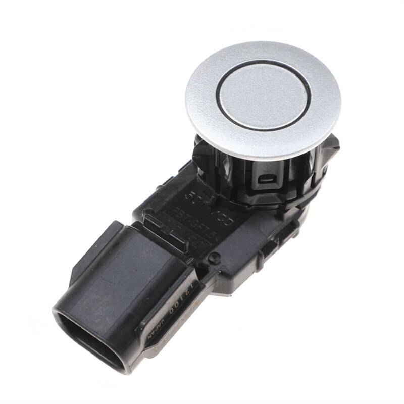 DEMULAX 4 STÜCKE PDC Einparkhilfe Abstandskontrollsensor, for Toyota, OEM 8934112100 Parksensoren vorne und hinten(Silver) von DEMULAX