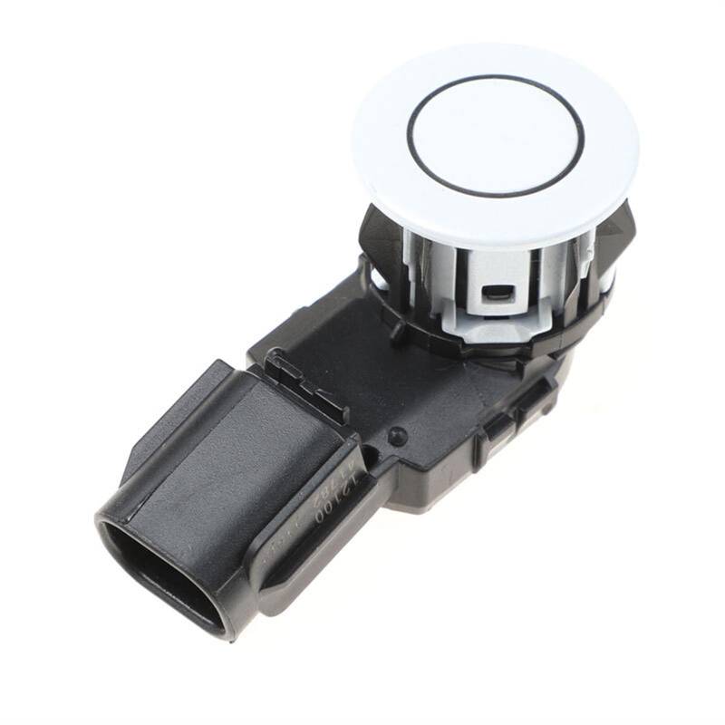 DEMULAX 4 STÜCKE PDC Einparkhilfe Abstandskontrollsensor, for Toyota, OEM 8934112100 Parksensoren vorne und hinten(White) von DEMULAX