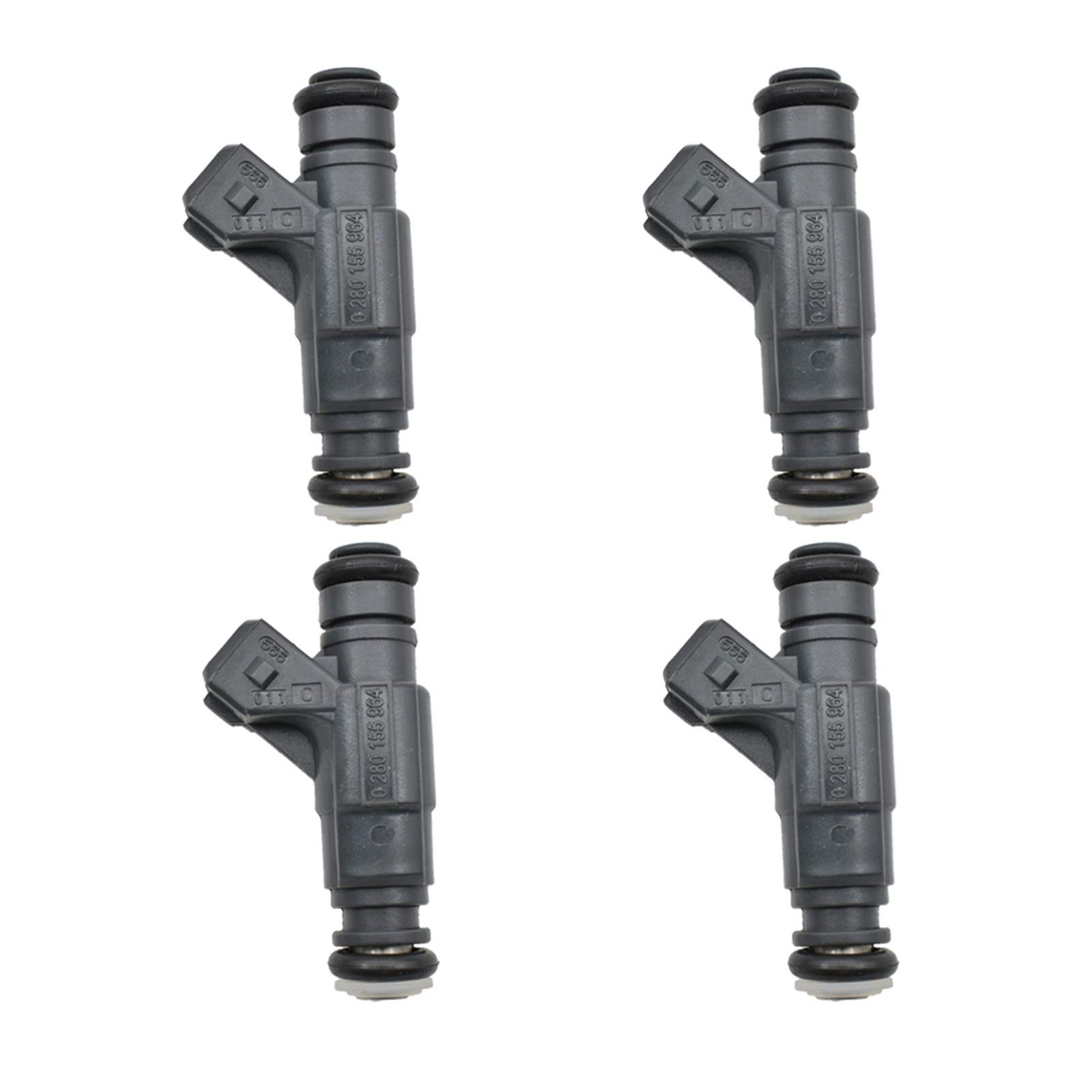 DEMULAX 4PC Kraftstoff Injektor, for Chery, QQ 3, for Suzuki, Alto Chana Star HAFEI, for BYD, Flyer 0280155964 S111112020 1112010B 3 0280 155 964 Hochleistungs-Kraftstoffeinspritzdüse von DEMULAX