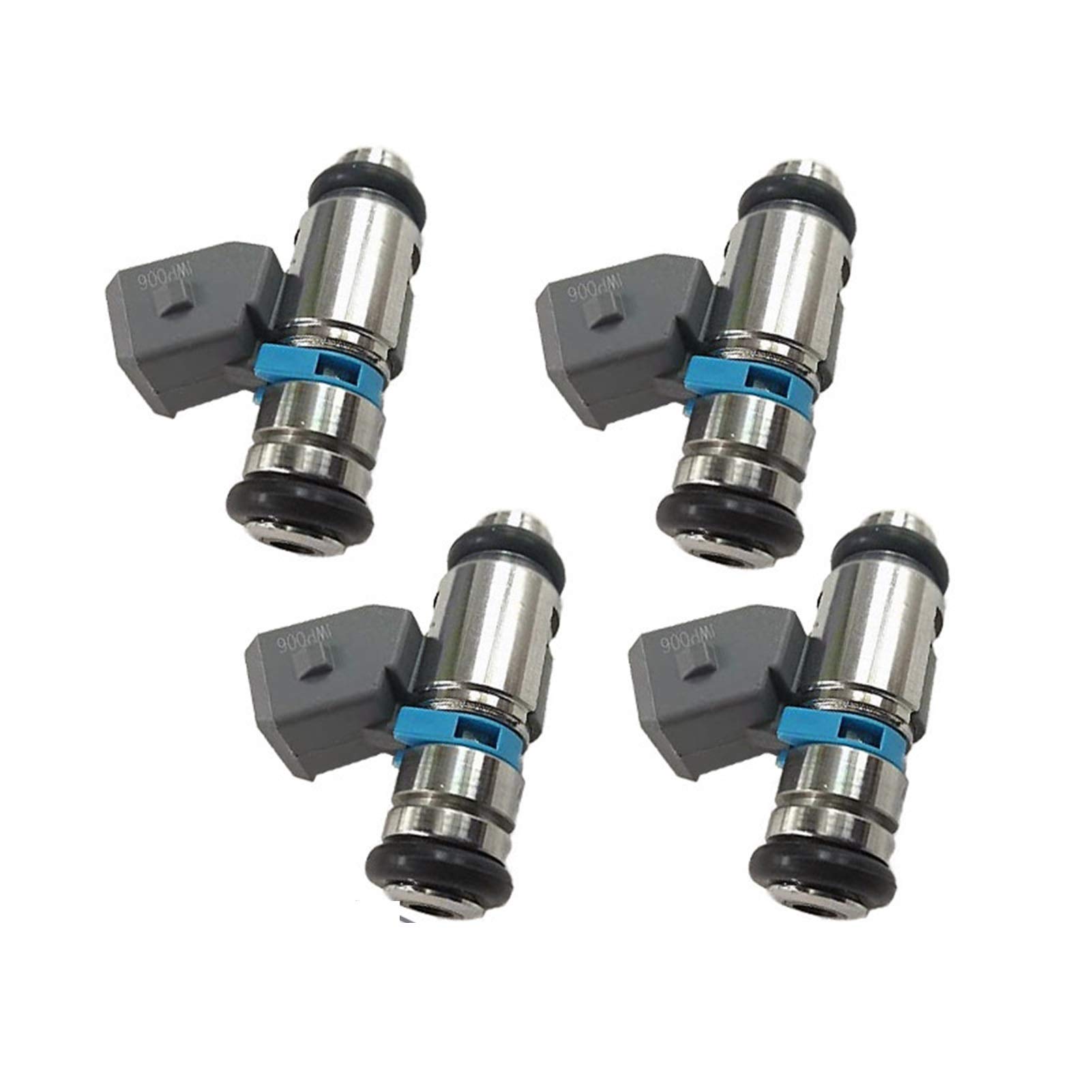 DEMULAX 4PCS Kraftstoff Injektor, for Citroen, Saxo, for FIAT, BARCHETTA Brava Marea Punto STILO 106 IWP006 75112006 198499 60657179 9627771580 Kraftstoffdüse für Kraftfahrzeuge von DEMULAX