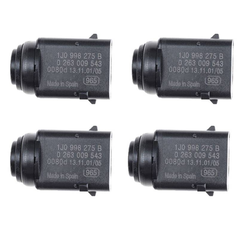 DEMULAX 4PCS PDC Parksensor, 1J0998275B 0263009543 95560627502 Parksensoren vorne und hinten von DEMULAX