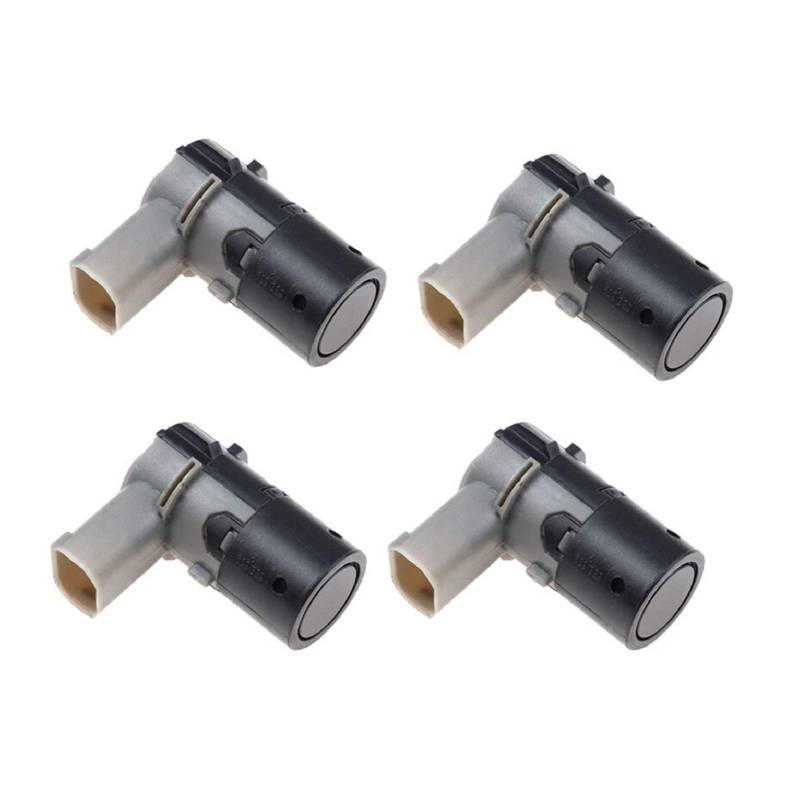 DEMULAX 4PCS PDC Parksensor, for Peugeot 207, for Citroen, C4 9653849080 Parksensoren vorne und hinten von DEMULAX