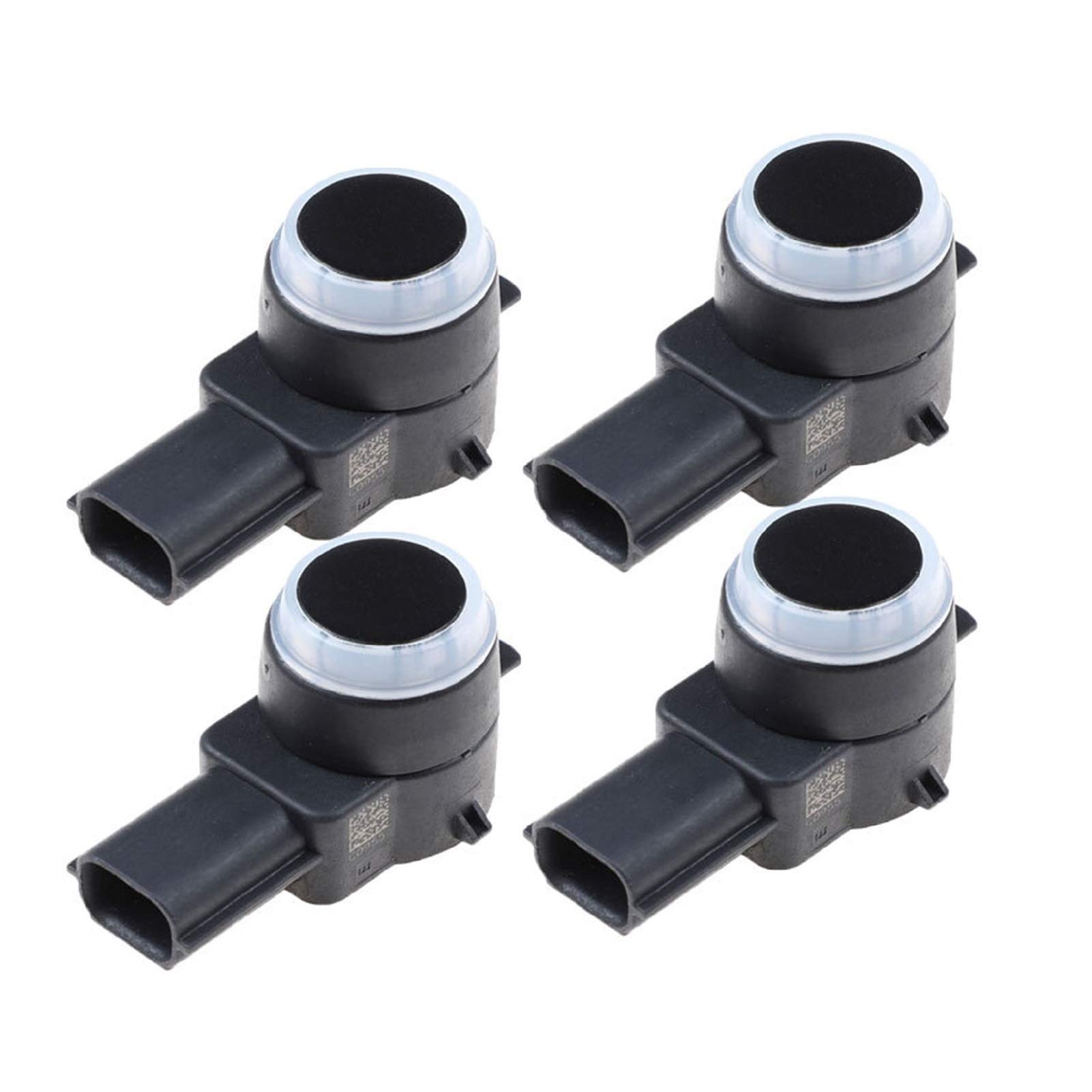 DEMULAX 4PCS Parkplatz Sensor Hilfe Stoßstange Sensor Assist, for Jeep, Grand Cherokee Liberty, for Dodge, Ram 1500 2500 3500 1EW63TZZAA Parksensoren vorne und hinten von DEMULAX