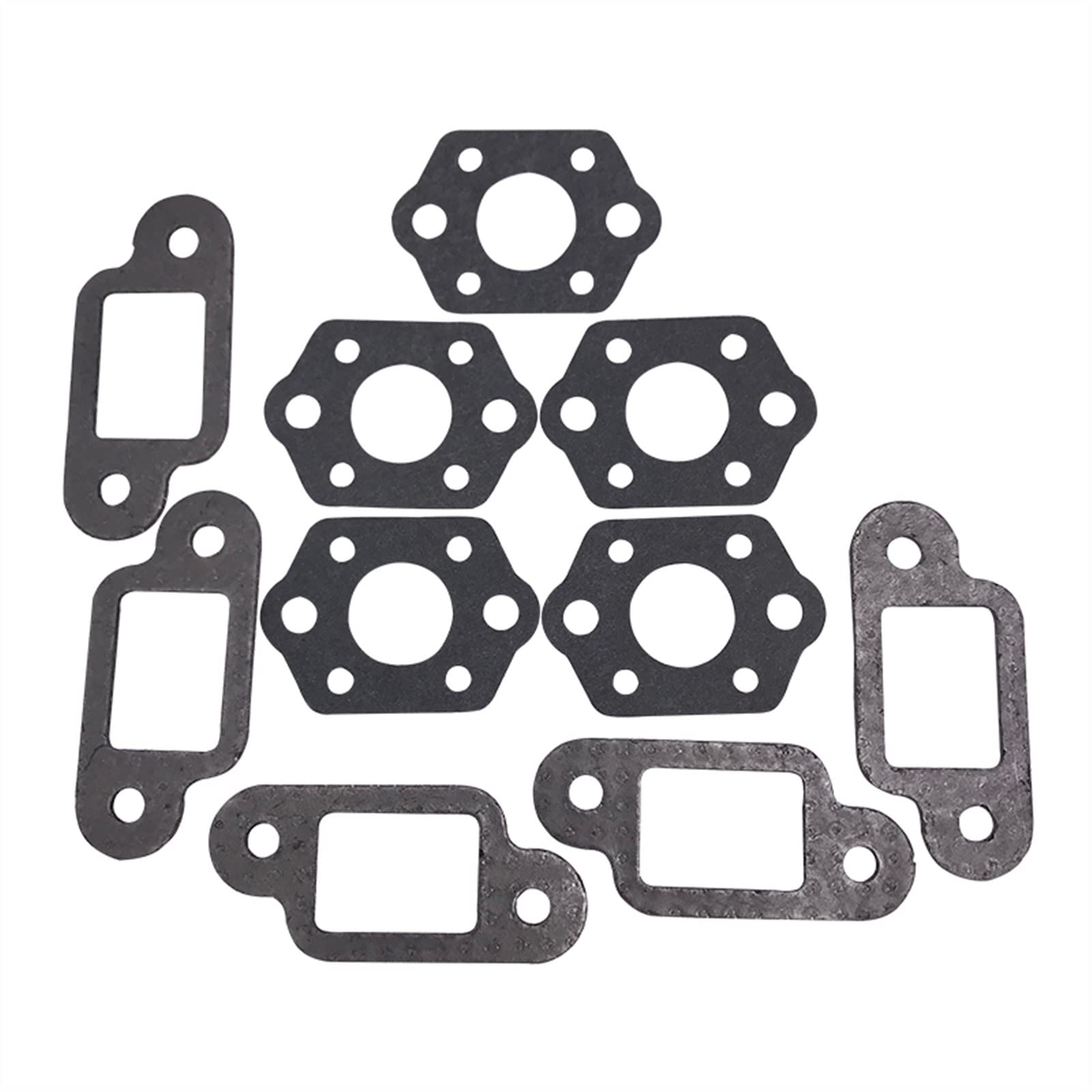 DEMULAX 5-teilige Schalldämpfer-Vergaserdichtung, for 018 017 021 023 025 MS180 MS170 MS210 MS230 MS250 MS 230 250 Kettensägen 1123 129 0900 Kettensägen-Auspuffanlage von DEMULAX