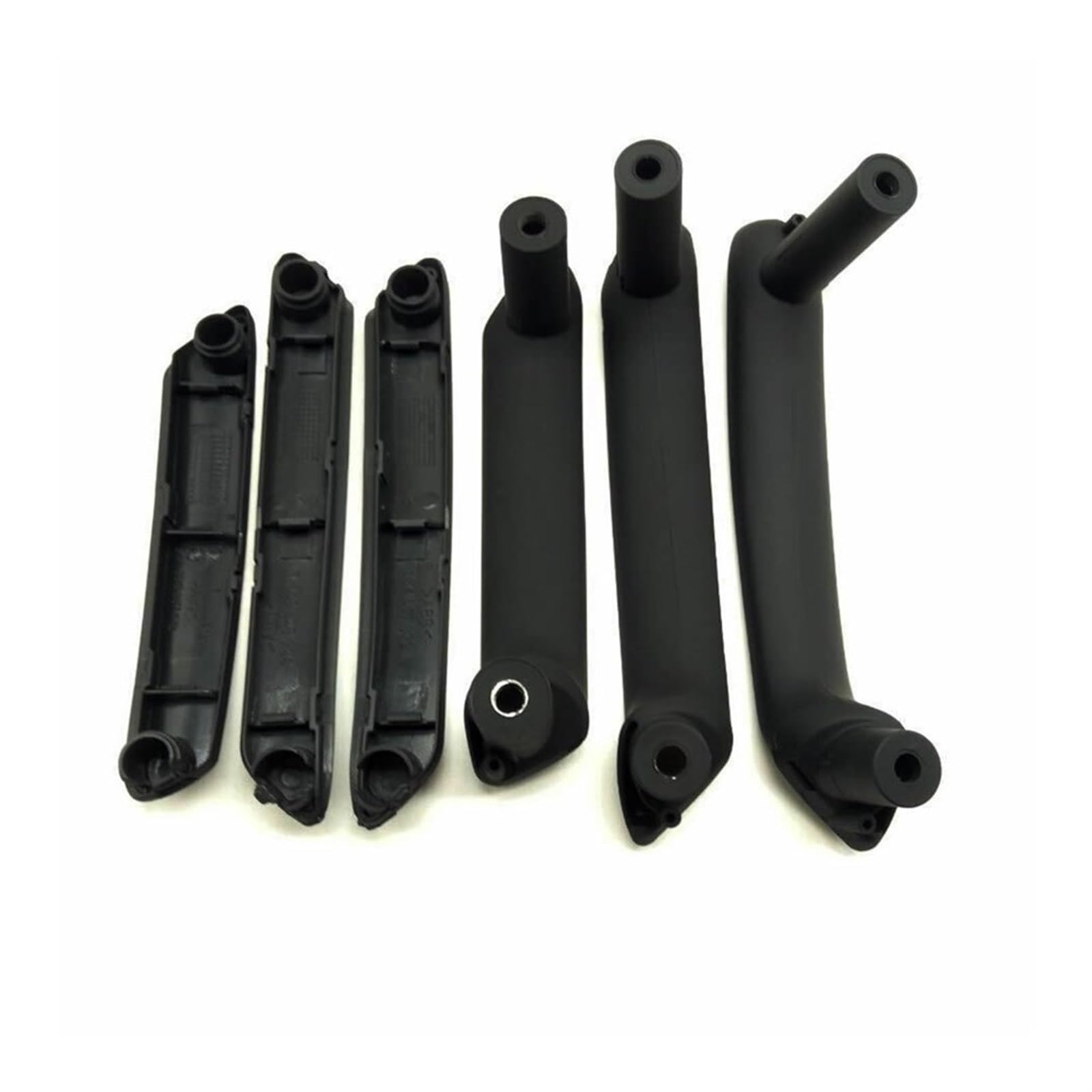 DEMULAX 6 Teile/Satz Schwarz Innen Tür Griff Mit Trim, for VW, for Passat, B5 1998-2005 Innere Armlehne Innentürgriff von DEMULAX