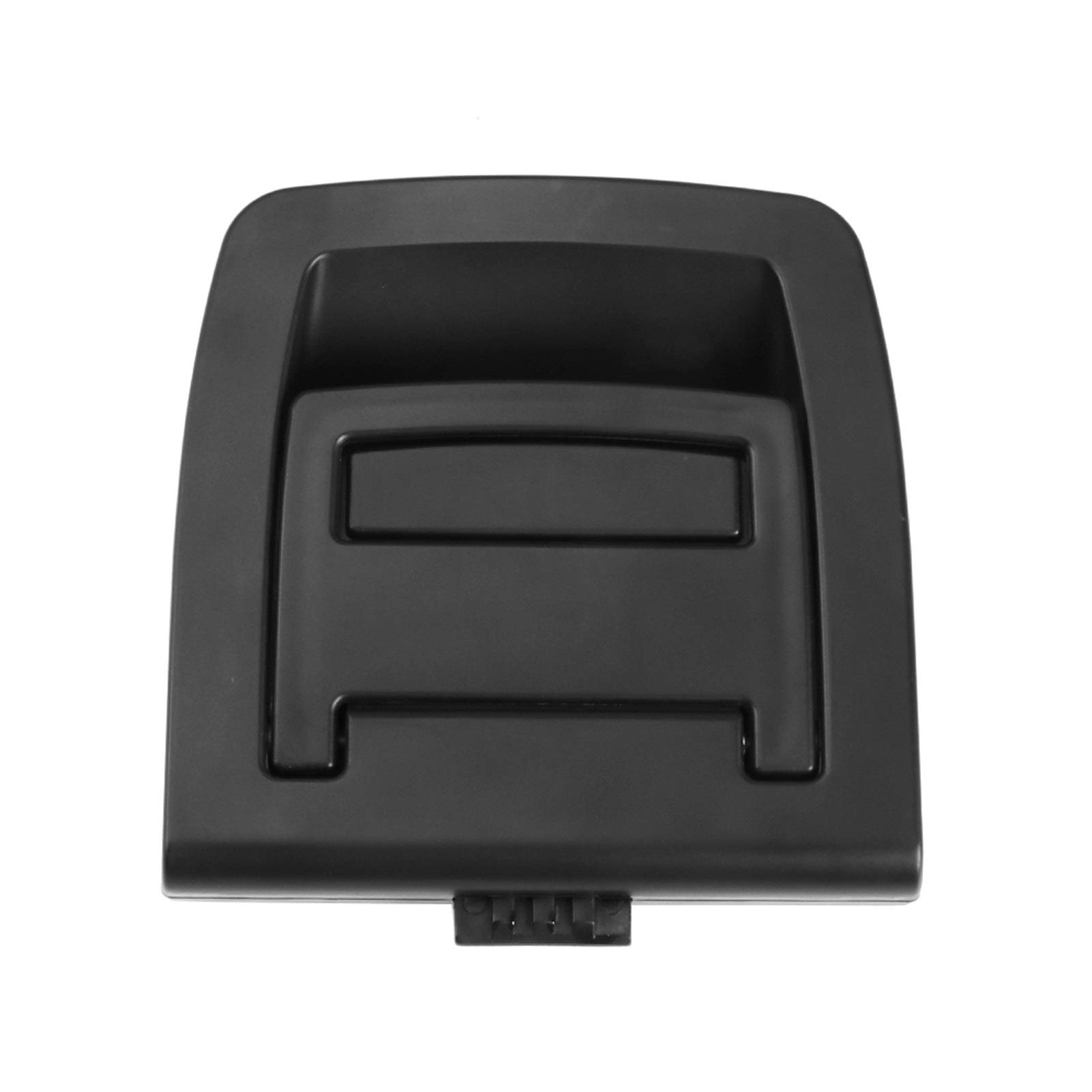 DEMULAX ABS-Kofferraumabdeckung Bodenplatte Matte Bodenteppich Griff Autozubehör, for, for E70 X5 E71 X6 2006-2013 51476958161 Fahrzeug-Innentürgriff(Black No Lock Hole) von DEMULAX