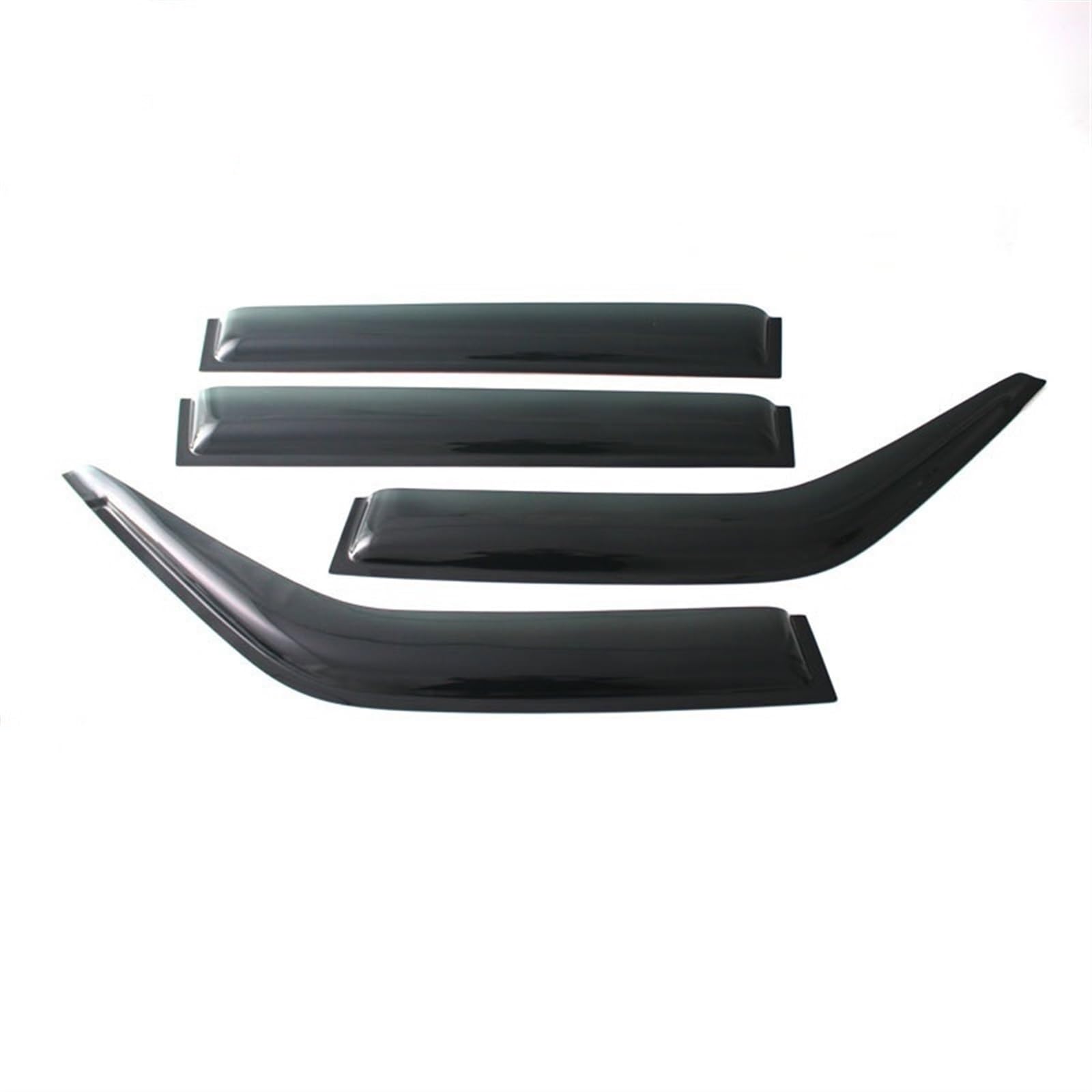 DEMULAX ABS-Seitenfensterabweiser, Autofenster-Visier, Sonne, Regen, Windabweiser, Zubehör, for Toyota, for Land Cruiser, for Prado 90 5-Türer Windabweiser für Seitenfenster von DEMULAX