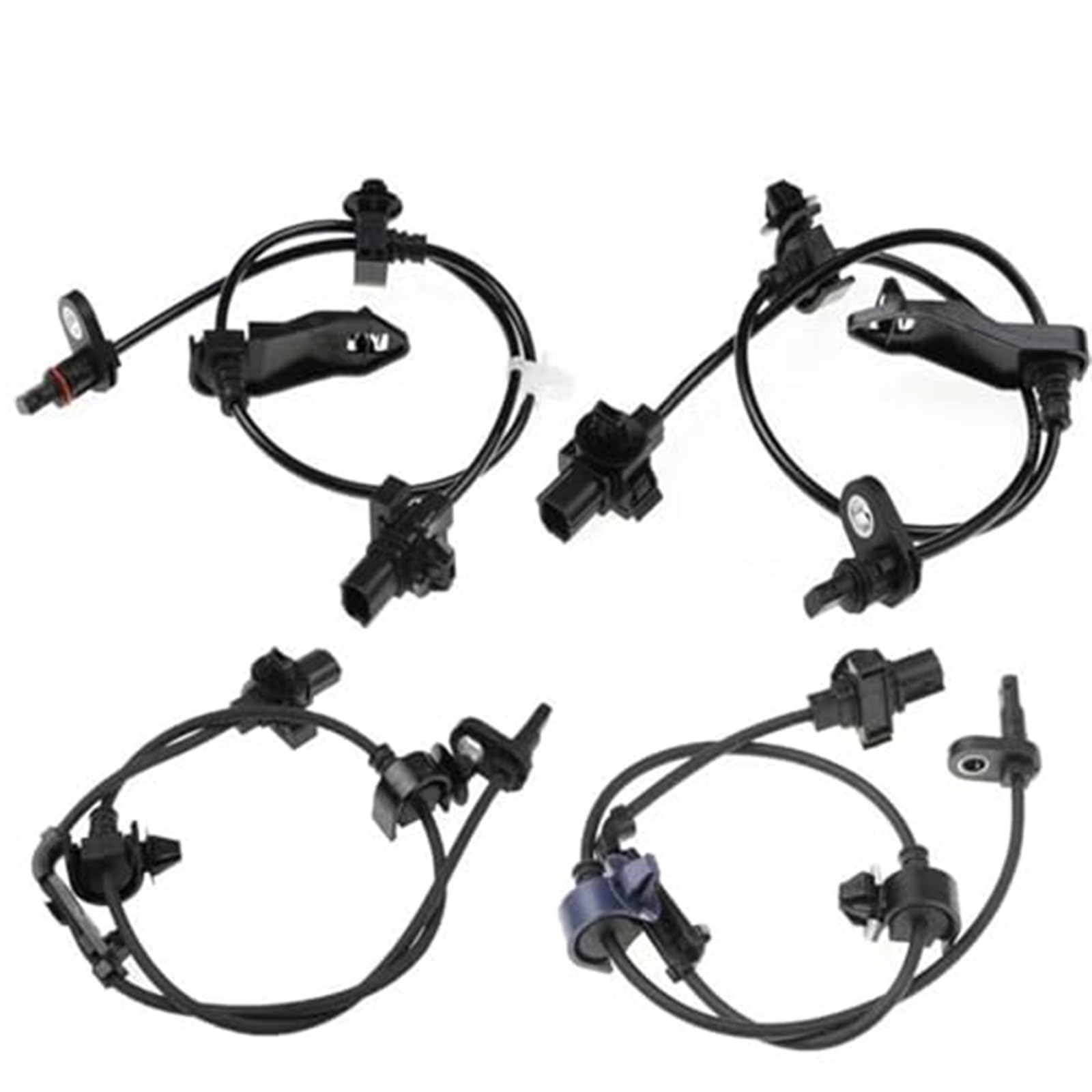 DEMULAX ABS-Sensor vorn hinten Links und rechts, for Civic, 2006-2011 57455-SNA-003 57450-SNA-003 57475-SNA-003 57470-SNA-003 Drehzahlsensor für Kraftfahrzeuge(Black 4PCS) von DEMULAX