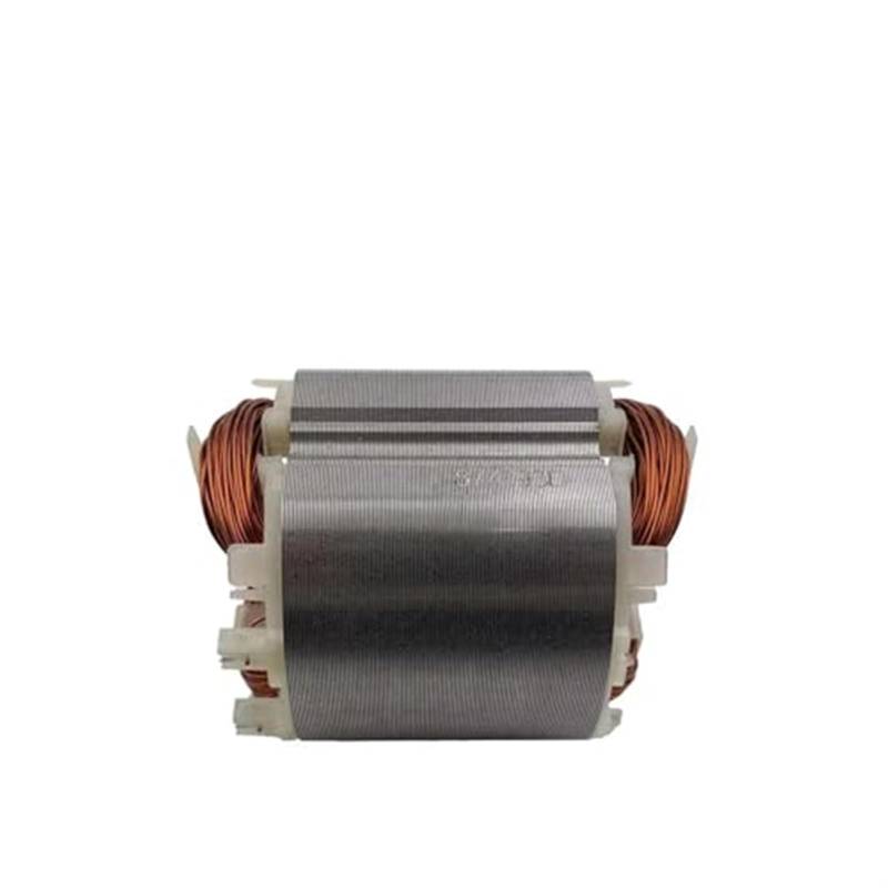 DEMULAX AC220-240V Rotorzubehör, for Makita, 9227 9227C 9227CB 9237CB Poliermaschine Anker Rotor Stator Ankerspule Ersatz Rotor eines Elektromotors(Black Stator) von DEMULAX