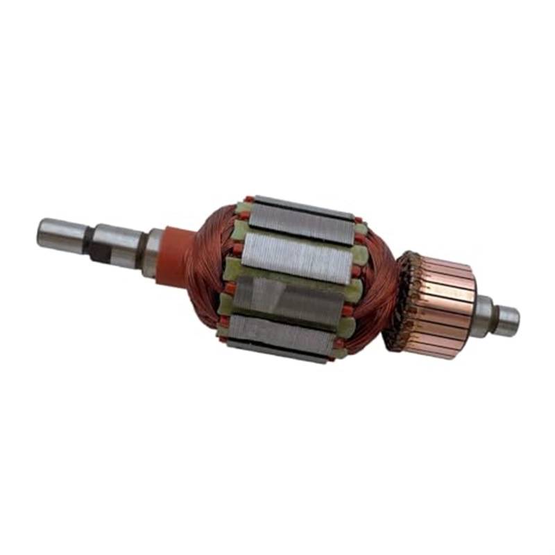 DEMULAX AC220V-240V Anker Rotor Anker Stator Ersatz, for Makita, Sander BO4510 Rotor eines Elektromotors(Black Armature) von DEMULAX