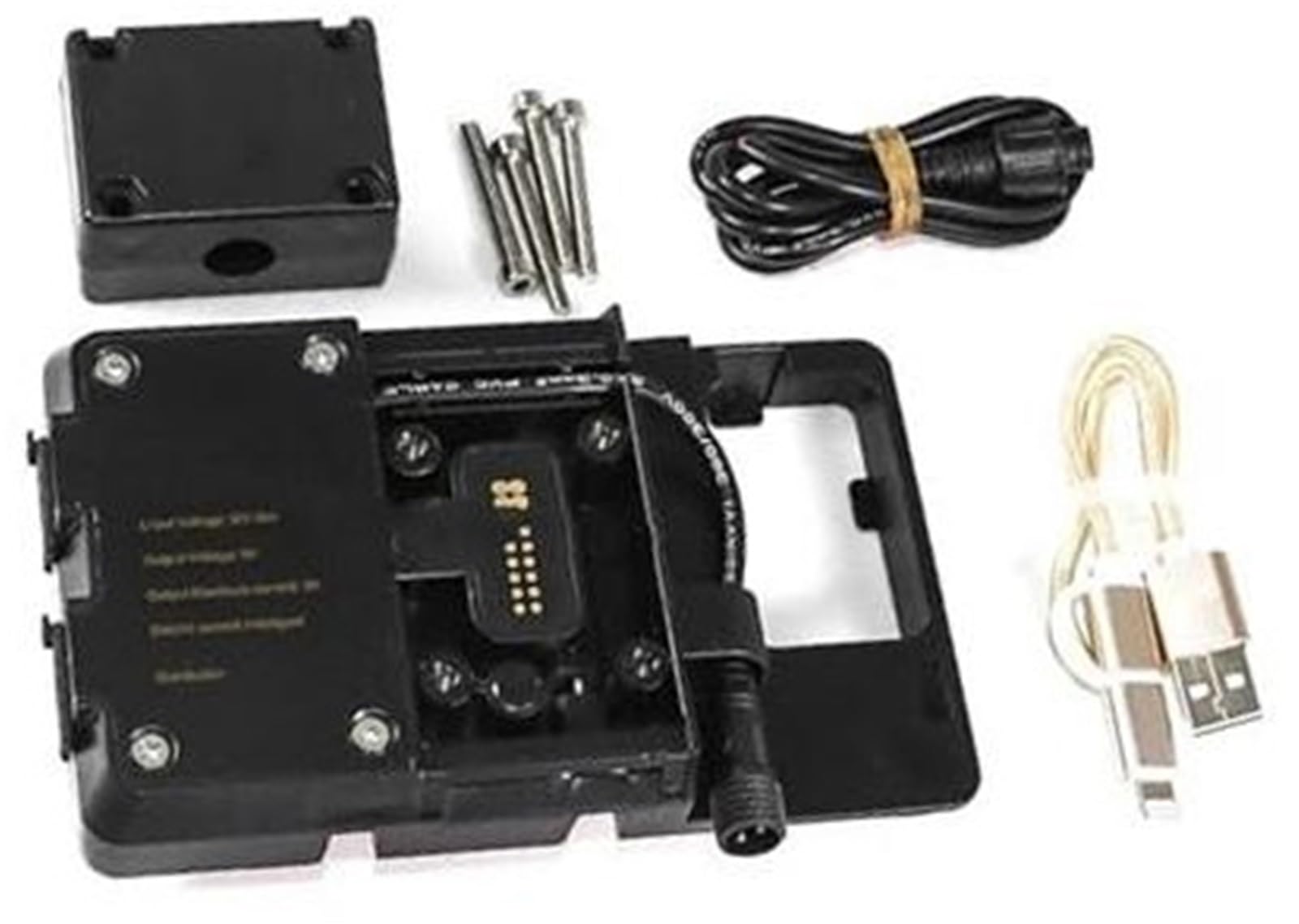 DEMULAX Abnehmbarer Telefonhalter, for RA1250, for Pan, for America 1250 S 2021 2022 Motorrad-GPS, for Smart, PHONE Windschutzscheiben-Navigation GPS-Plattenhalterung Adapterhalter Motorrad-Handyhalte von DEMULAX