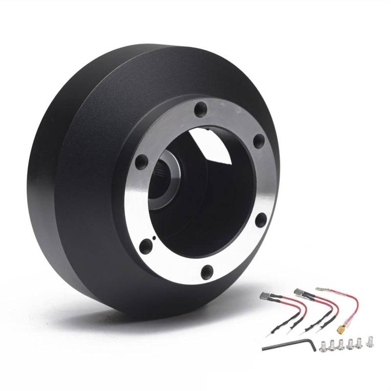 DEMULAX Adaptersatz for Rennlenkrad mit kurzer Nabe, for Subaru, WRX Impreza 2008-2014 Lenkradnabe von DEMULAX