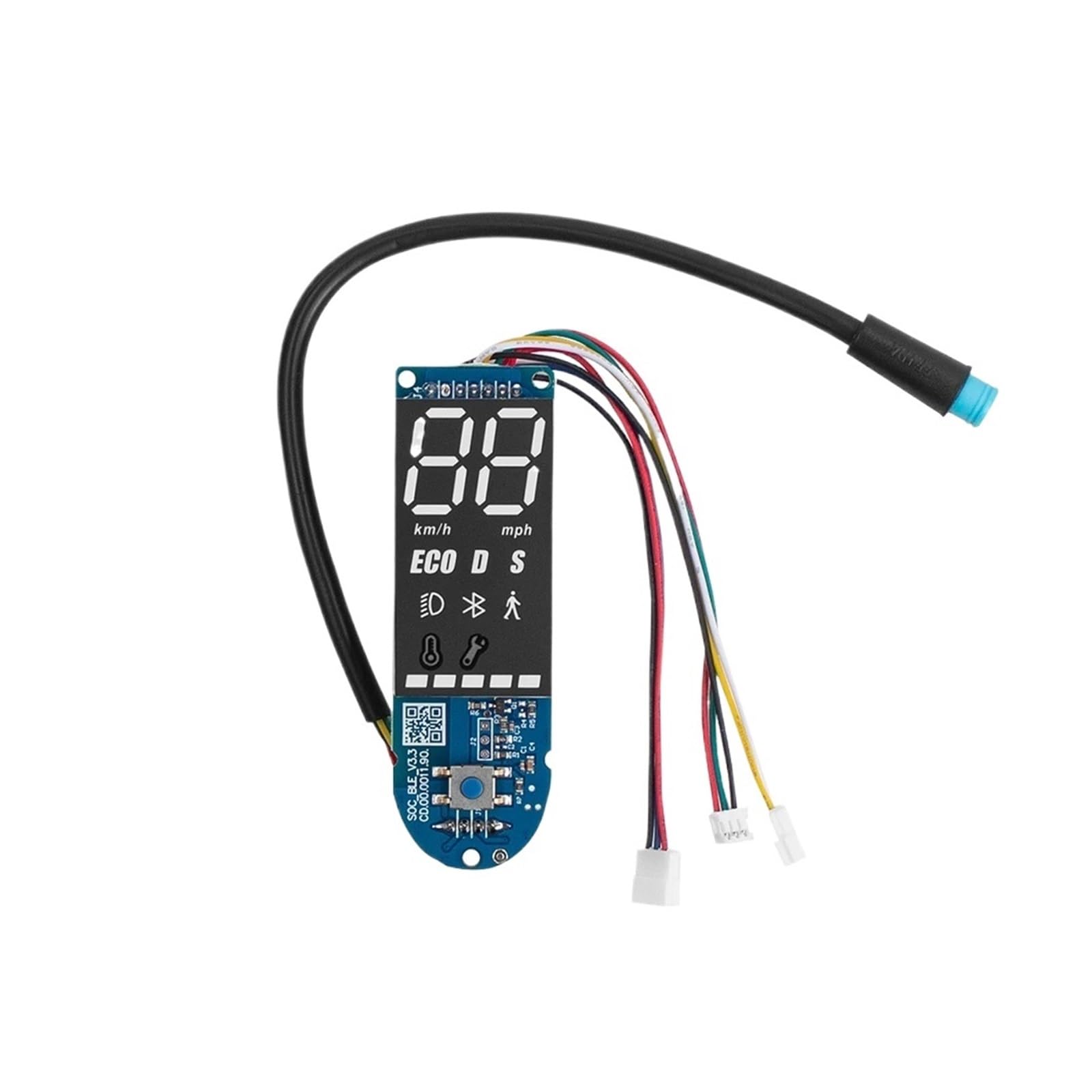 DEMULAX Armaturenbrett, for Segway, for Ninebot, for F20 F25 F30 F40 Folding, for Smart, Electric Scooter Skateboard Series Display Ersatzteile Armaturenbrett für Elektroroller von DEMULAX