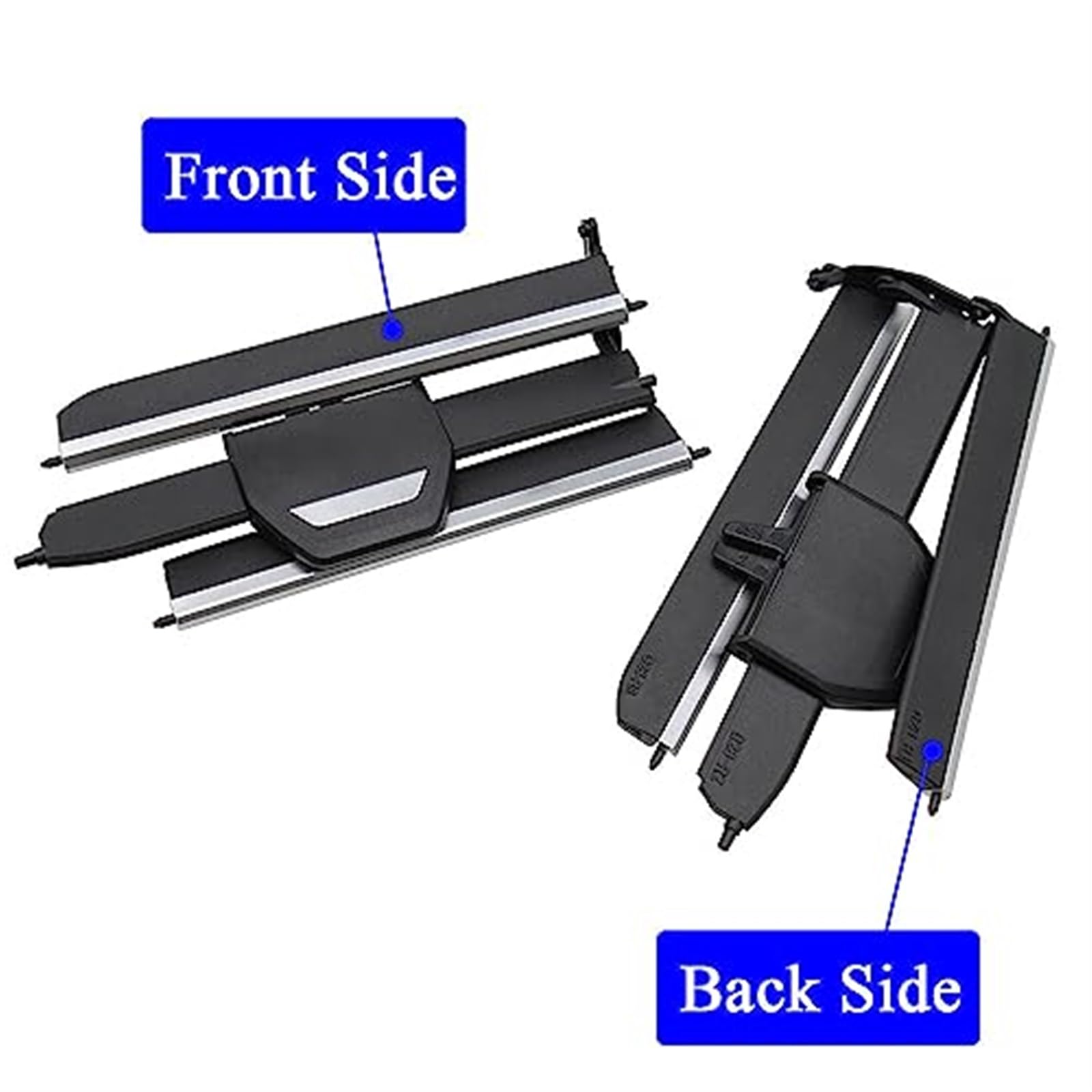 DEMULAX Armaturenbrett-Front-Mitte-Klimaanlage AC-Entlüftungsauslassgitter-Gleitclip, for, 3 4 Z4-Serie F40 F44 G20 G28 G29 G01 G02 Abdeckung des Lüftungsgitters der Klimaanlage(Black One Set) von DEMULAX