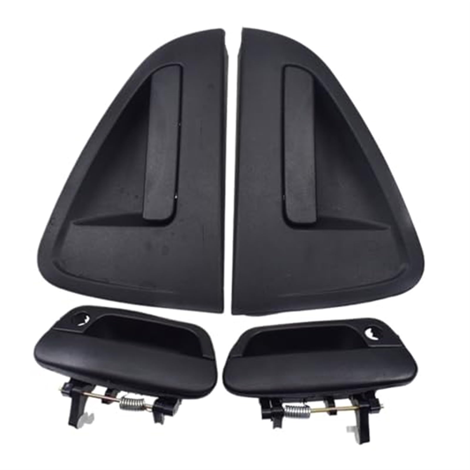 DEMULAX Außentürgriff außen schwarz vorne hinten Links rechts, for Chevrolet Spark 95964944 95964943 95987921 95987920 2013-2015 Innentürgriff(Black A Set 4 Side) von DEMULAX