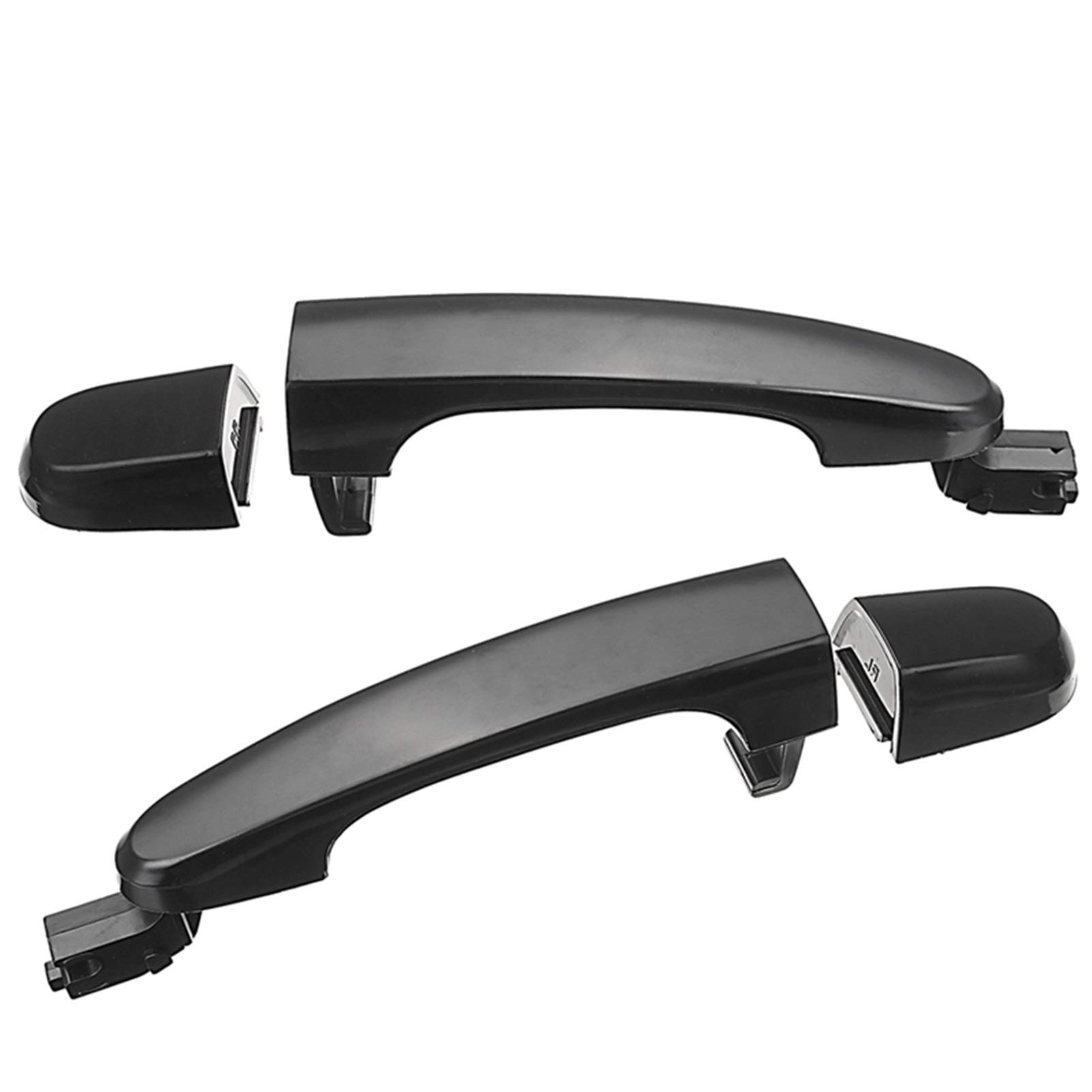 DEMULAX Außentürgriffe vorne hinten Links rechts, for Kia, Sportage 2005–2010 Autotürgriffabdeckung(1 Sets) von DEMULAX