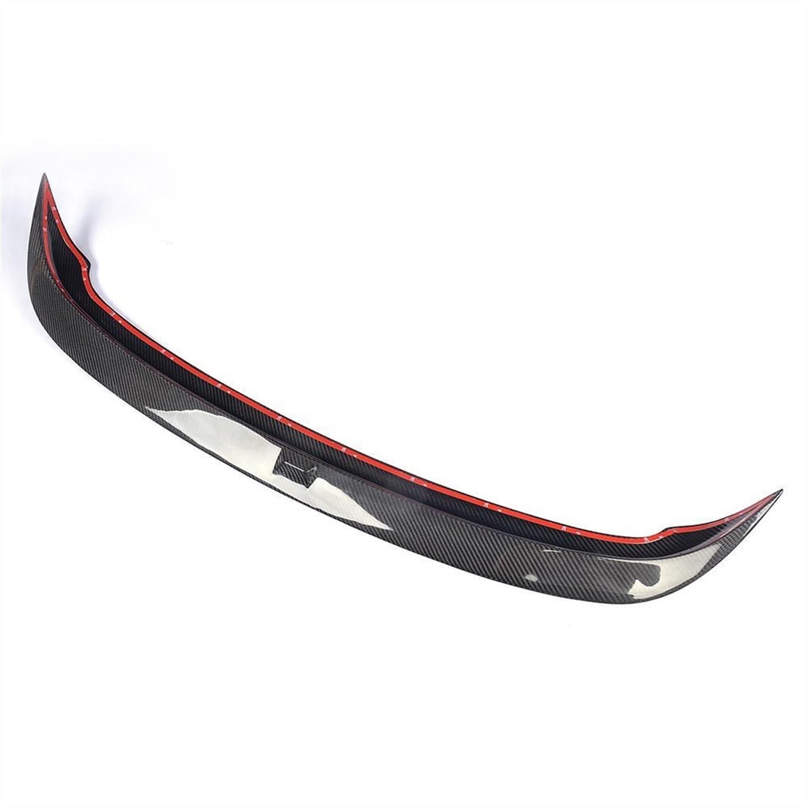 DEMULAX Auto Auto Heckspoiler Flügel, for VW, for Golf 6 MK6 VI R20 GTI 2010-2013 Heckflügel Spoiler Boot Lip Spoiler Carbon Fahrzeug-Heckspoiler von DEMULAX