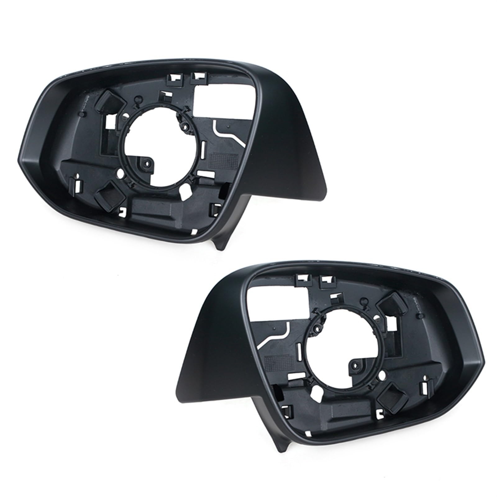 DEMULAX Auto Flügel Tür Seite Außen Rückspiegel Rahmen Fall Trim Gehäuse Shell, for Toyota, for RAV4 RAV 4 2020 2021 2022 Spiegelrahmen für Auto-Außenrückspiegel(Left and Right) von DEMULAX