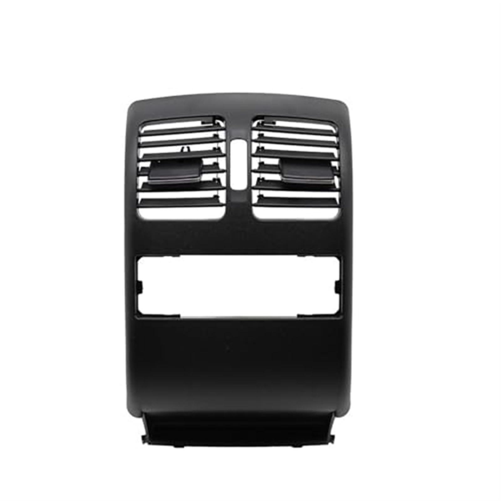 DEMULAX Auto-Front-Armaturenbrett links rechts hinten AC-Entlüftungsgitter-Abdeckung, for, GLK-Klasse X204 220 250 300 350 2008–2012 A/C-Auslassgitter(BLACK Rear High-end) von DEMULAX