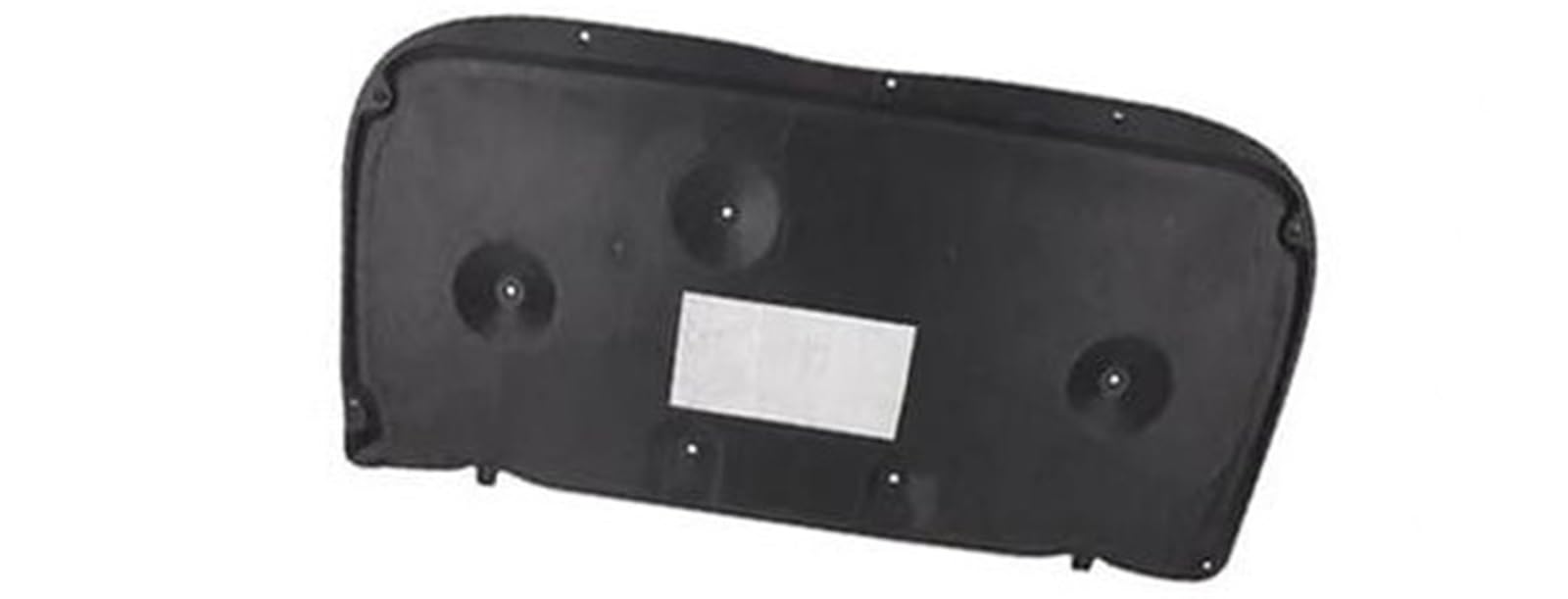 DEMULAX Auto Front Motorhaube Schall Wärmedämmung Wattepad Schallschutzmatte Abdeckung Schaumstoff, for Toyota, for Prado 2010-2020 Motor-Hitzeschildpolster(Black 2018-2020) von DEMULAX