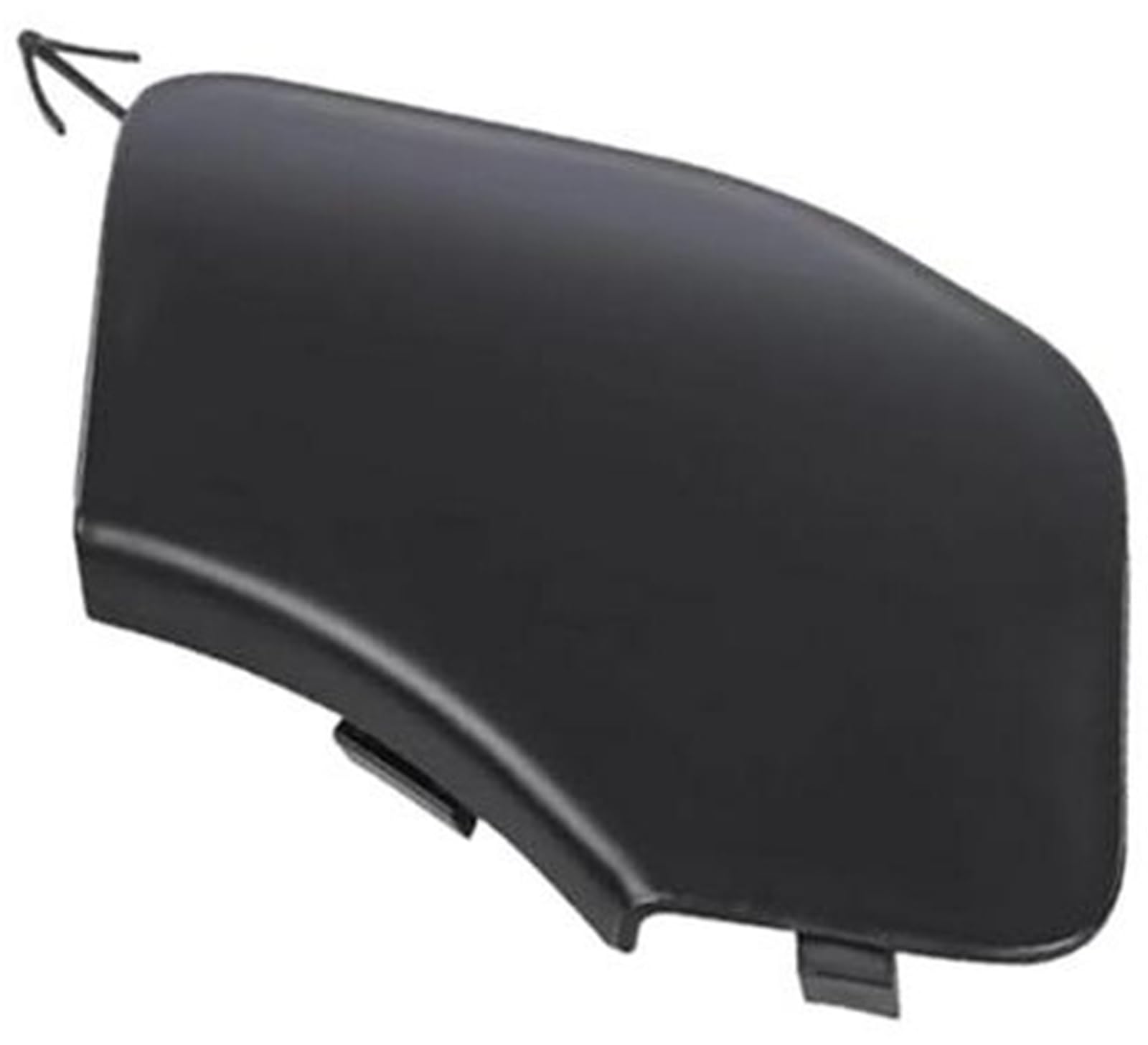 DEMULAX Auto-Frontstoßstangen-Abschlepphaken-Abdeckkappe, for Nissan, Pathfinder 2016–2021, 622A0-9PF0A, Schwarz Stoßstangen-Augenkappe von DEMULAX