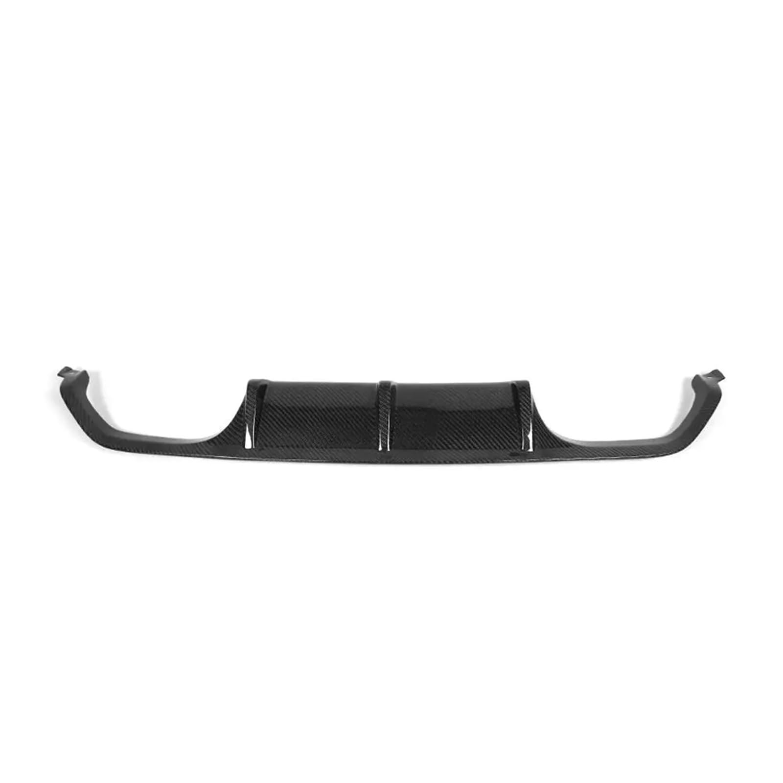 DEMULAX Auto-Heckstoßstangen-Diffusor-Lippenspoiler, for, for 3er-4er-Serie F80 M3 F82 F83 M4 2014–2019, Heckdiffusor, glänzend Schwarze Kohlefaser Fahrzeug-Heckspoiler(Carbon Fiber P) von DEMULAX