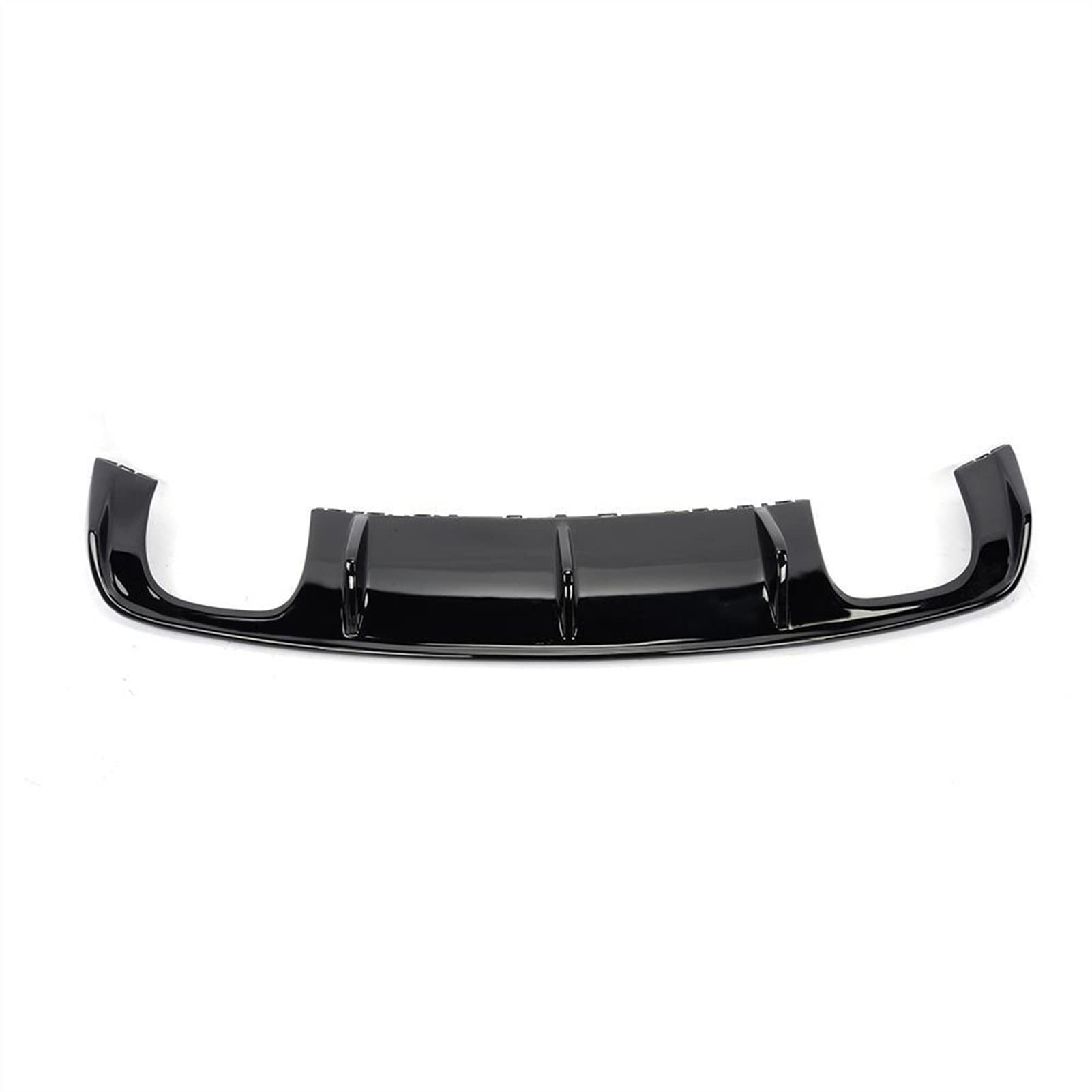 DEMULAX Auto-Heckstoßstangen-Diffusor-Lippenspoiler, for, for A3 8V for S3 Limousine 4-Türer 2013–2016, Nicht A3 Standard-Heckdiffusor aus Kohlefaser Fahrzeug-Heckspoiler(Gloss Black) von DEMULAX