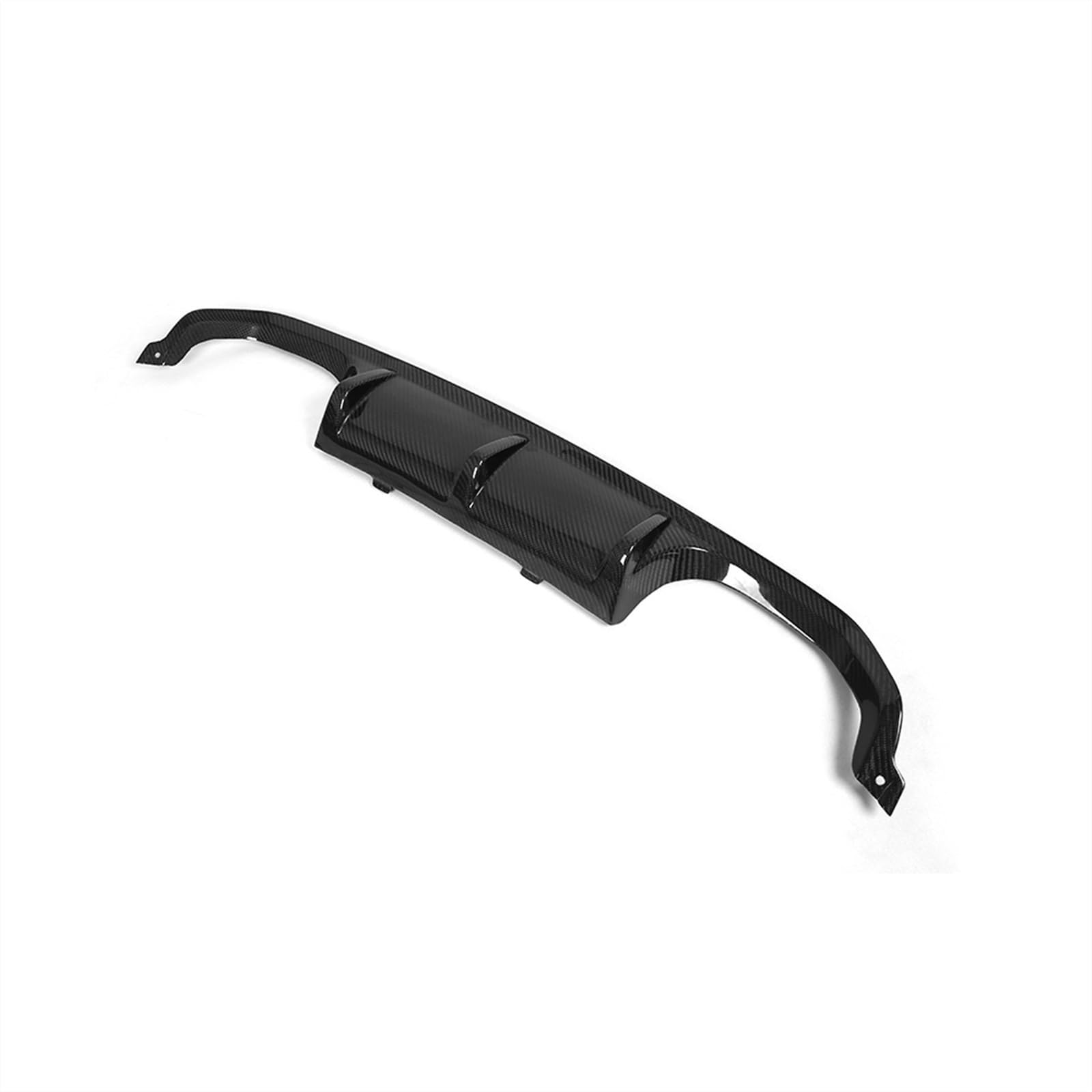 DEMULAX Auto-Heckstoßstangen-Diffusor-Lippenspoiler, for, for F80 M3 F82 F83 M4 2014–2019, Standard-Cabrio-Auto-Heckdiffusor, Schwarze FRP-Kohlefaser Fahrzeug-Heckspoiler(Carbon Fiber) von DEMULAX