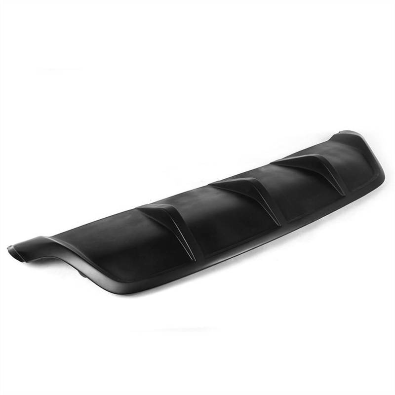 DEMULAX Auto-Heckstoßstangen-Diffusor-Lippenspoiler, for, for X6 E71 XDrive 35i 50i 2008–2014 Fahrzeug-Heckspoiler(Black FRP) von DEMULAX