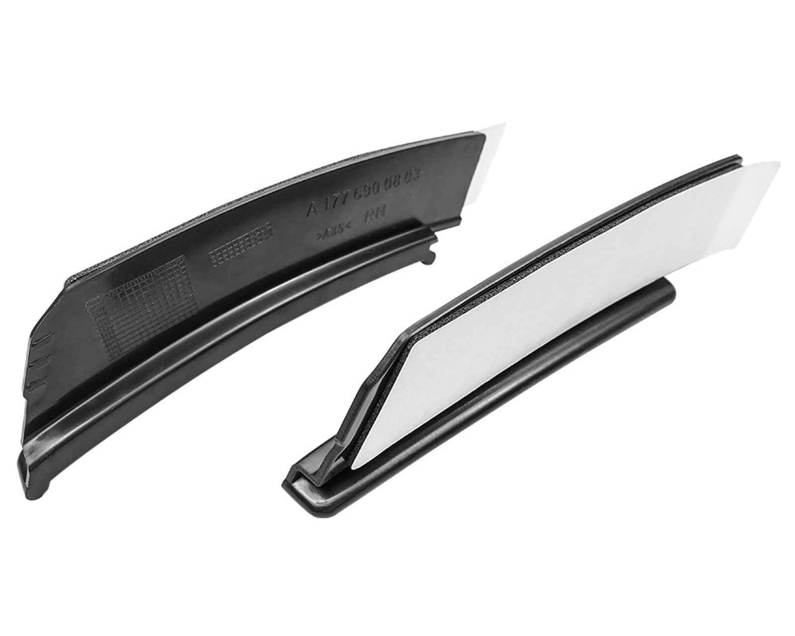 DEMULAX Auto Heckstoßstangenverbreiterungen Schmutzfänger Spritzschutz Radlauflippe, for Benz A-Klasse W177 Schrägheck AMG A180 A200 A250 A35 2019 Stoßstangenspoiler von DEMULAX