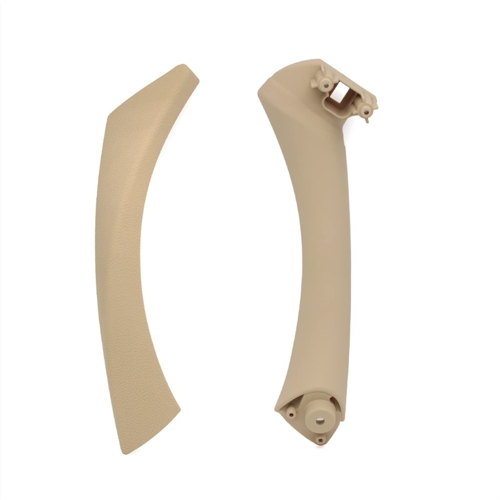 DEMULAX Auto-Innentürgriffe/Innentürverkleidungsgriff-Zugverkleidungsabdeckung, for, for 3er E90 E91 325 330 318 2004–2012 Fahrzeugkabinentürschloss(Left Beige kit) von DEMULAX