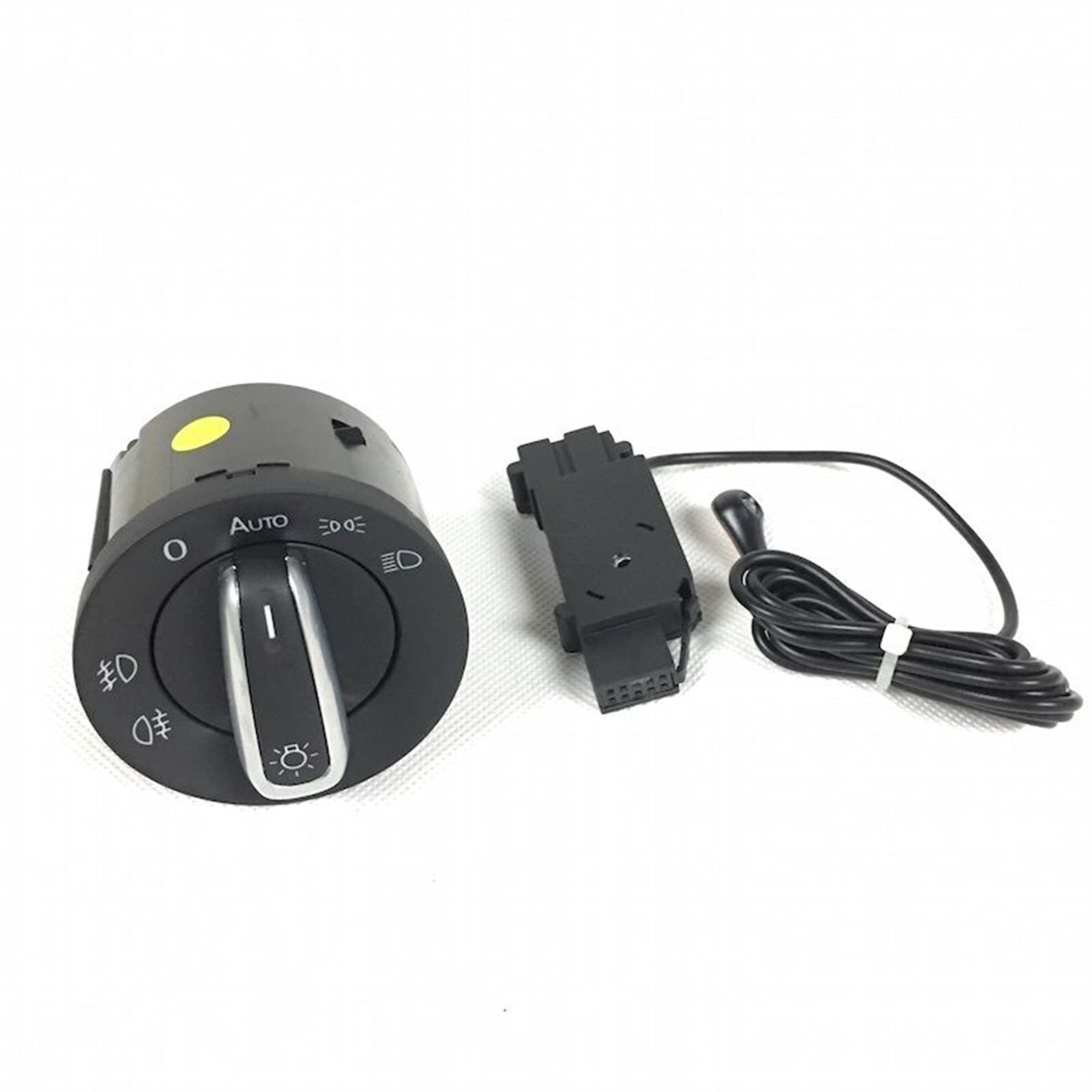 DEMULAX Auto Licht Sensor Mit Scheinwerfer Schalter, for VW, for Golf, 6 MK5 MK6, for Jetta, 5 MK5, for Tiguan, for Passat, B6, for Touran, Nebelscheinwerfer-Steuerschalter von DEMULAX