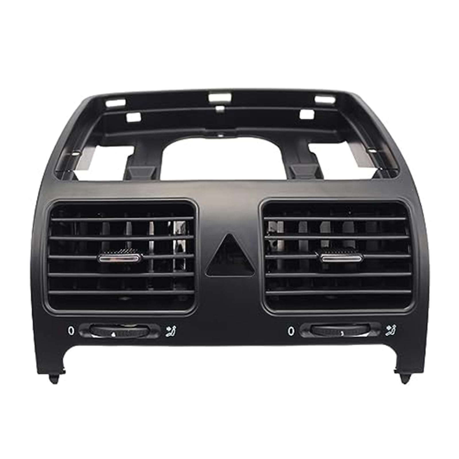 DEMULAX Auto-Luftauslass, Auto-AC-Entlüftung, Klimaanlagen-Auslass, for VW, for Jetta, MK5 2006–2011, for VW, GTI MK5 Rabbit 2006–2009 1K0819709 A/C-Auslassgitter(BLACK Center) von DEMULAX