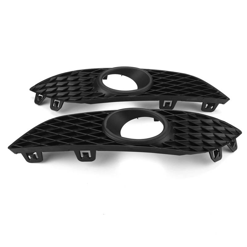 DEMULAX Auto-Nebelscheinwerfer-Kühlergrill, Nebelscheinwerfer-Kühlergrill-Abdeckung, for Opel, for Astra H 2007–2012, for Vauxhall 1400409 1400410 Abdeckung für Nebelscheinwerfergrill für Autostoßstan von DEMULAX